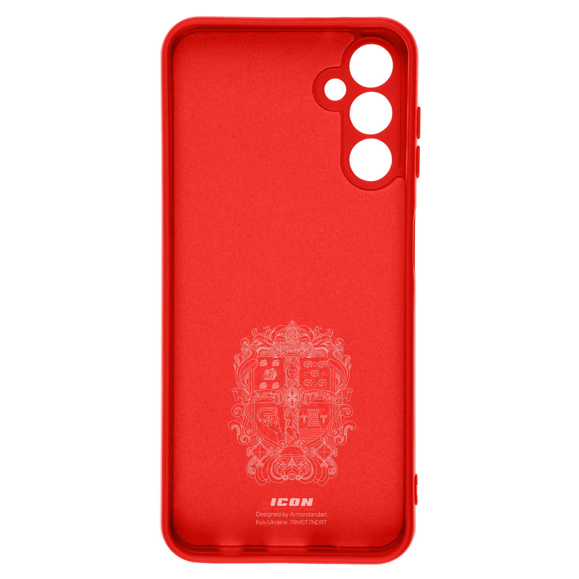 Чехол ArmorStandart ICON для Samsung A14 4G / A14 5G Camera cover Red (ARM66170) фото2
