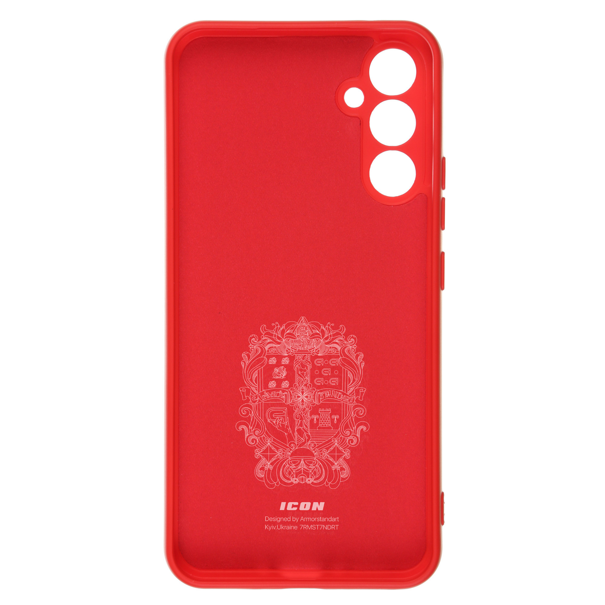 Чехол ArmorStandart ICON для Samsung A34 5G (A346) Camera cover Red (ARM66173) фото2