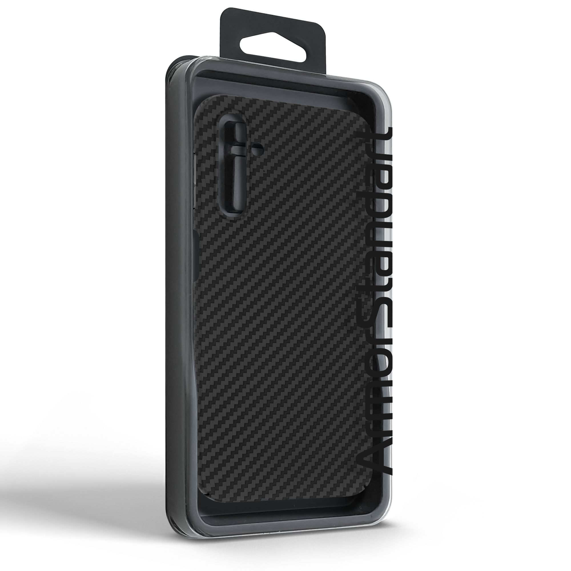 Чехол ArmorStandart LikeCarbon для Samsung A24 4G (A245) Black (ARM71923) фото3