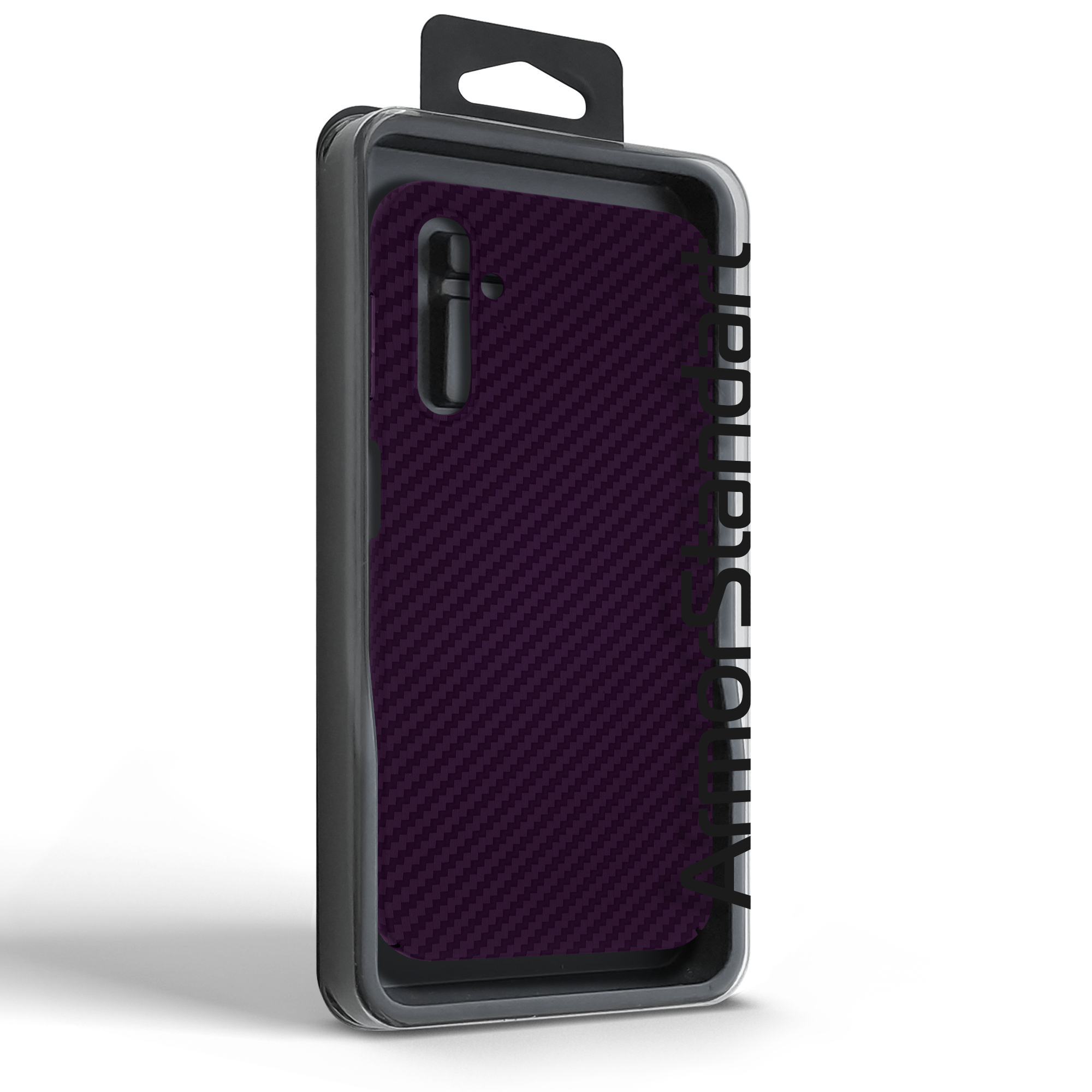 Чехол ArmorStandart LikeCarbon для Samsung A24 4G (A245) Purple (ARM71924) фото3