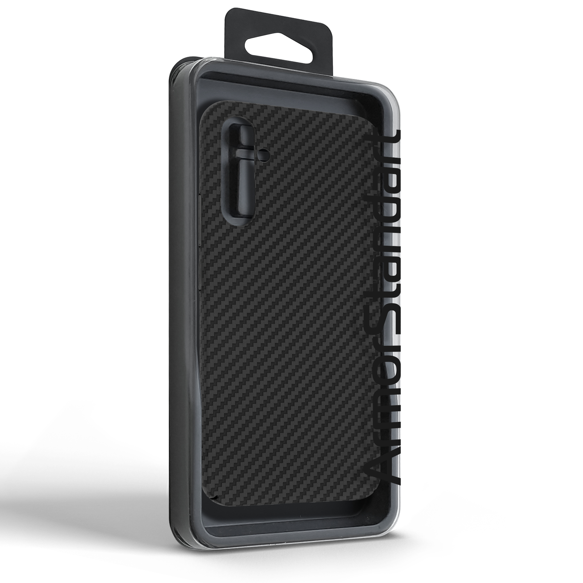 Чехол ArmorStandart LikeCarbon для Samsung A34 5G (A346) Black (ARM71927) фото3