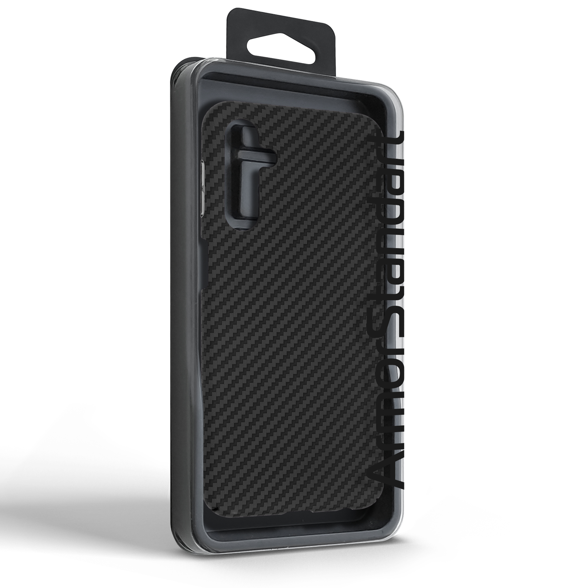 Чехол ArmorStandart LikeCarbon для Samsung M34 Black (ARM71935) фото3