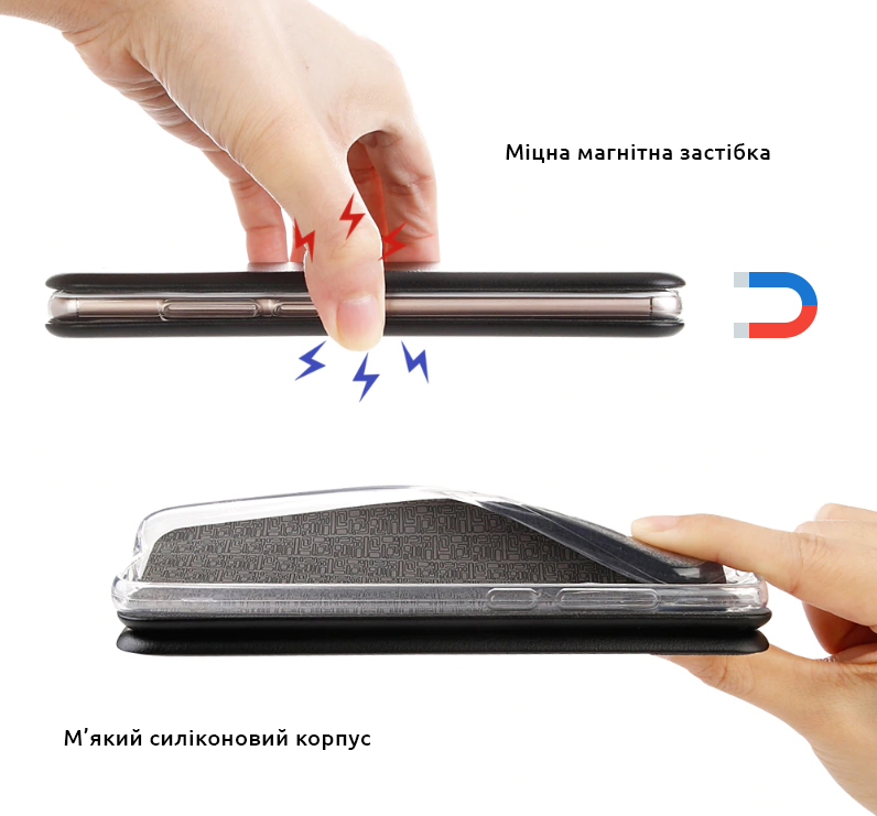 Чехол-книжка ArmorStandart G-Case для Samsung A02s (A025) Red (ARM58269) фото3