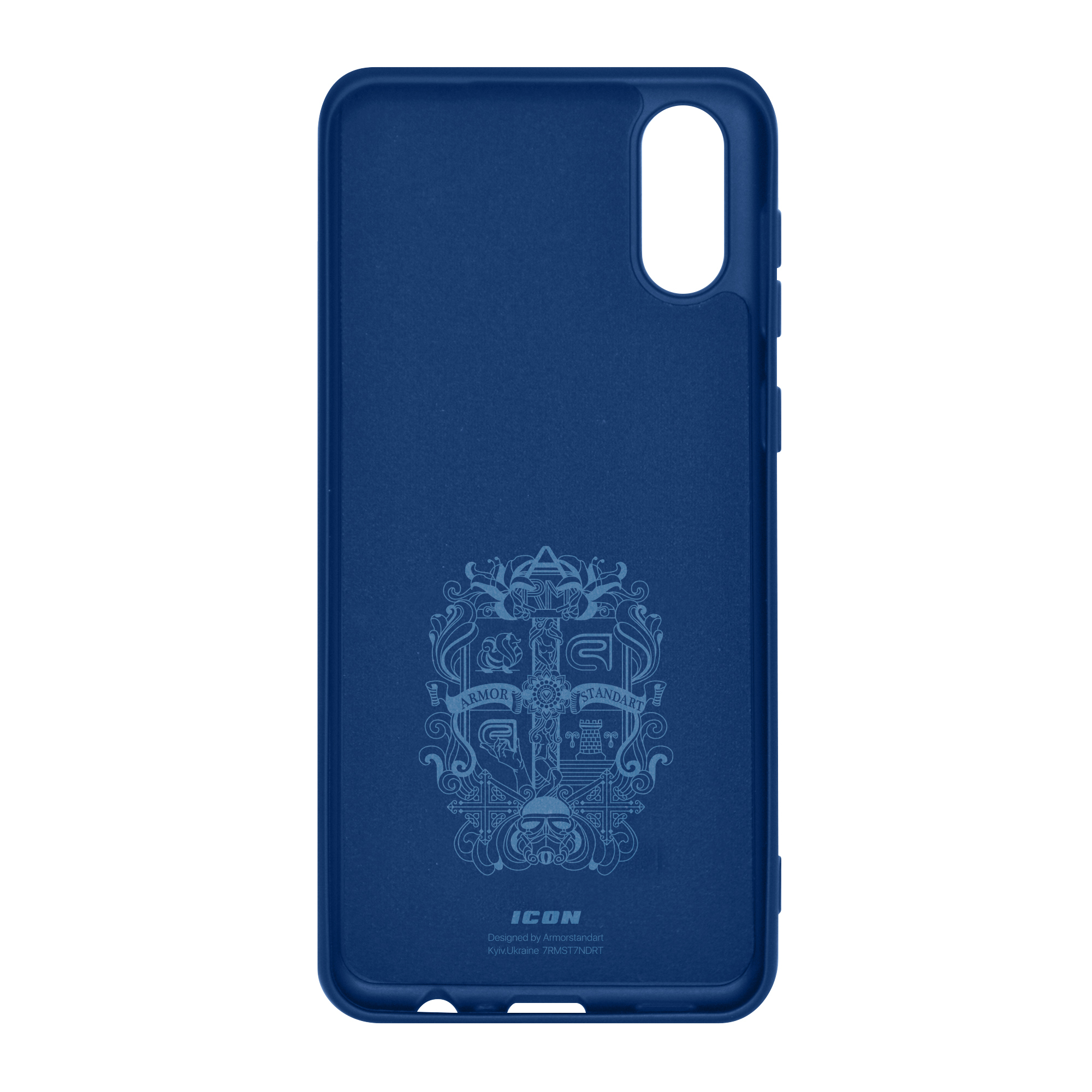 Чехол ArmorStandart ICON для Samsung A02 (A022) Dark Blue (ARM58229) фото2