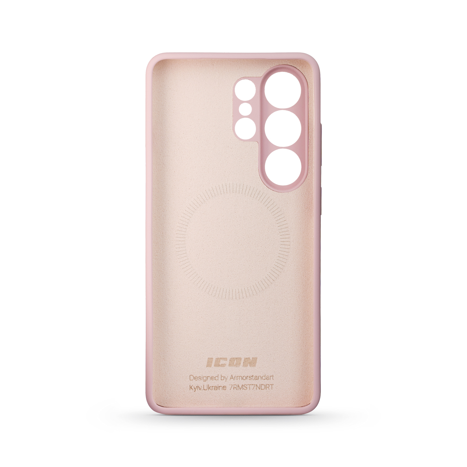 Чехол ArmorStandart ICON2 MagCase для Samsung S26 Ultra 5G Chalk Pink (ARM88838) фото2