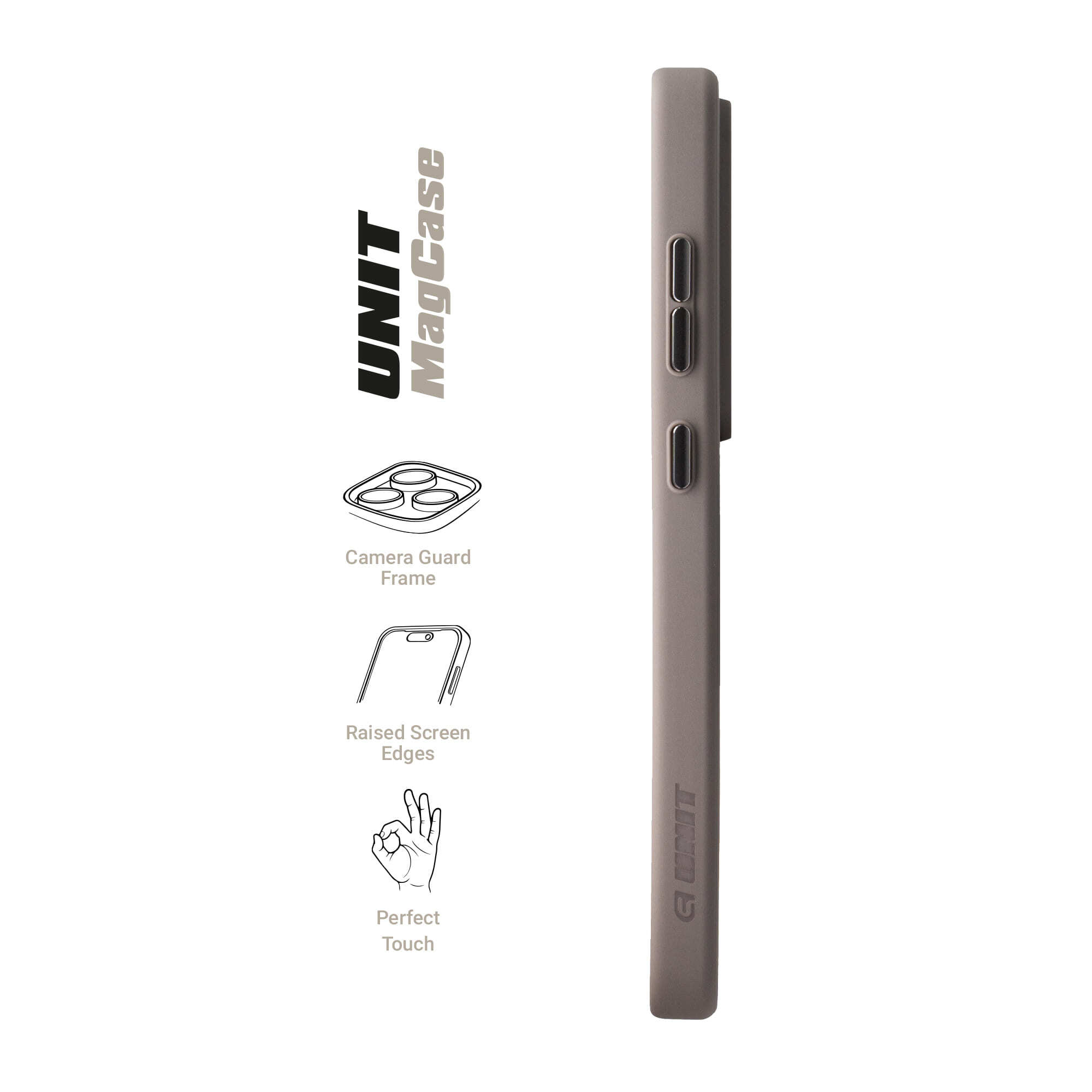 Чехол ArmorStandart Unit MagCase для Samsung S26 Ultra 5G Titanium Grey (ARM88840) фото3