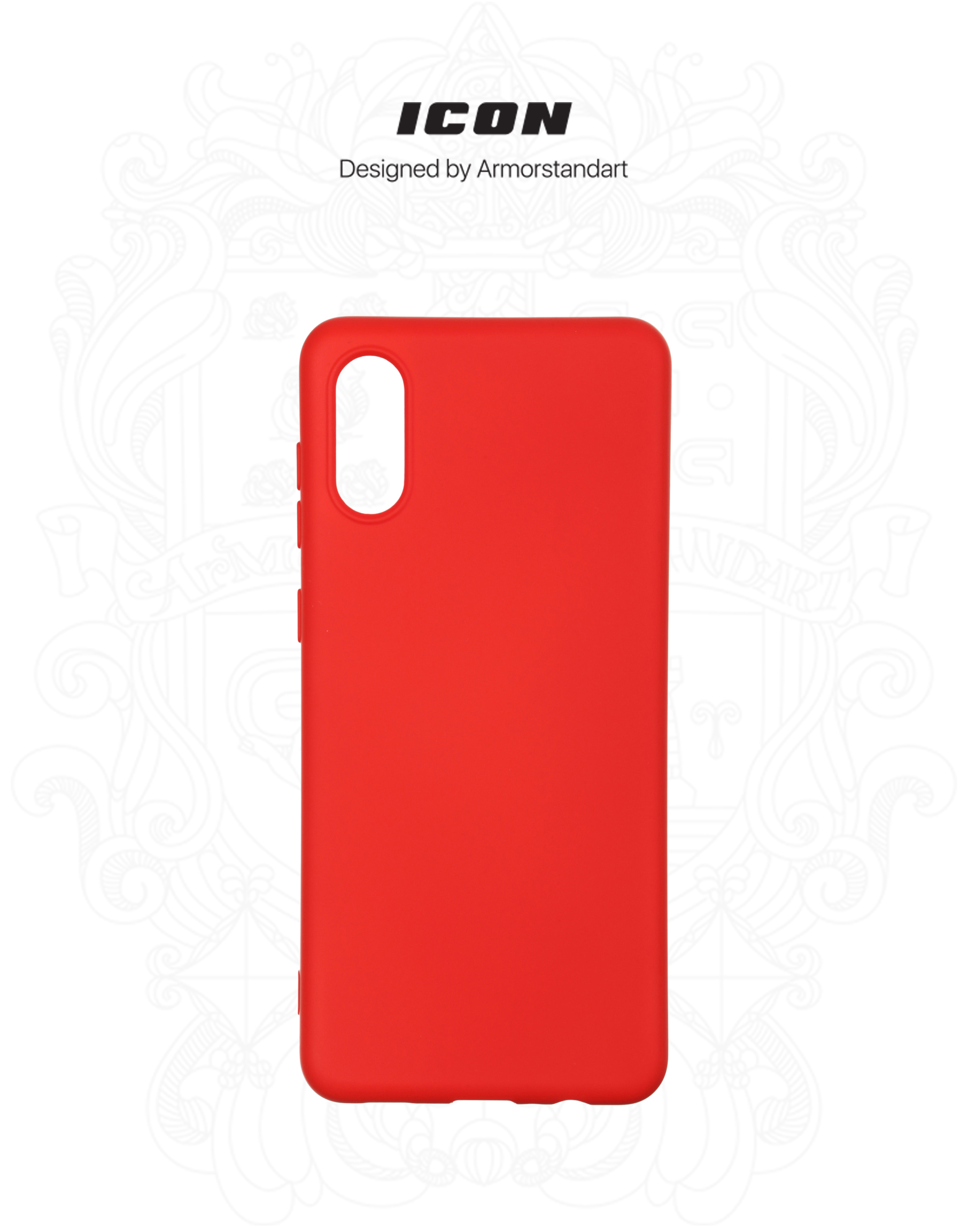 Чехол ArmorStandart ICON для Samsung A02 (A022) Chili Red (ARM58230) фото3