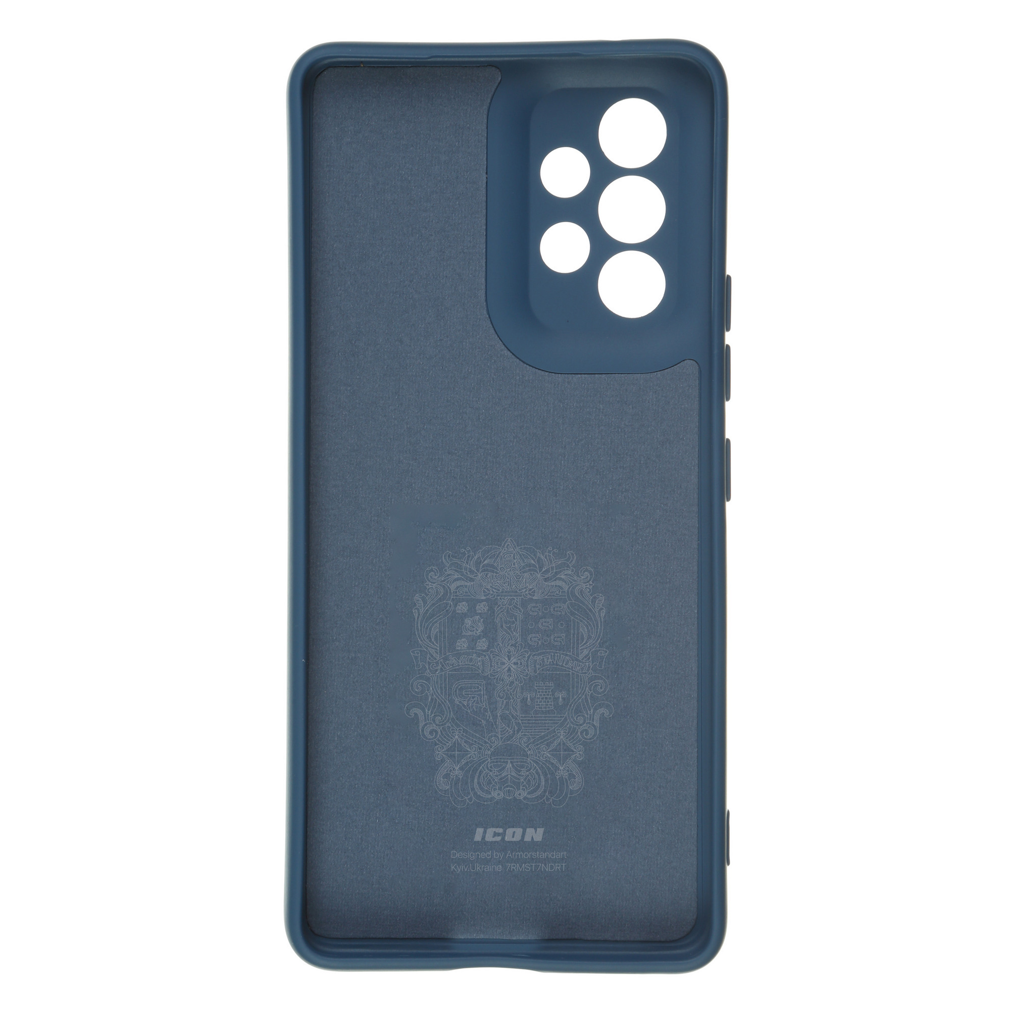 Чехол ArmorStandart ICON для Samsung A53 5G (A536) Camera cover Dark Blue (ARM61657) фото