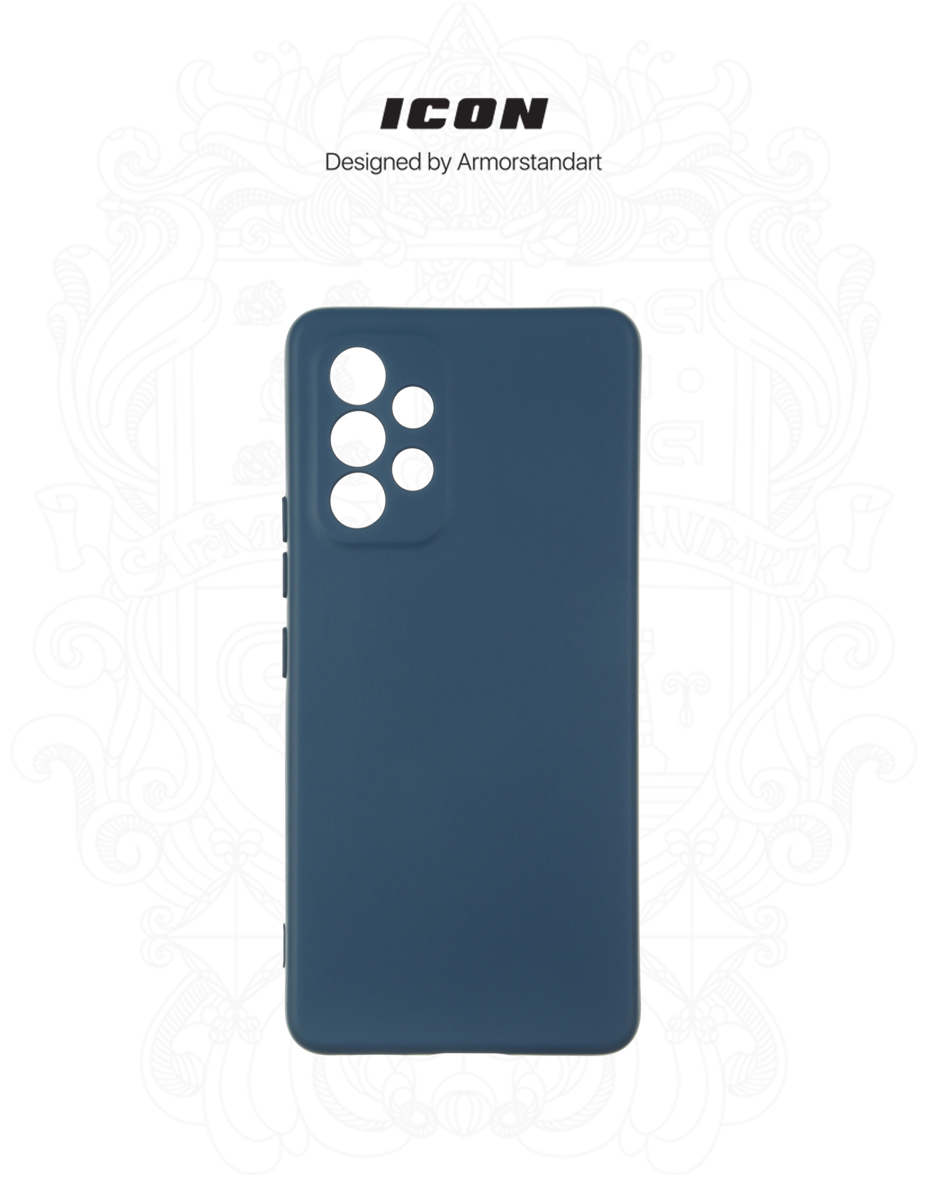 Чехол ArmorStandart ICON для Samsung A53 5G (A536) Camera cover Dark Blue (ARM61657) фото