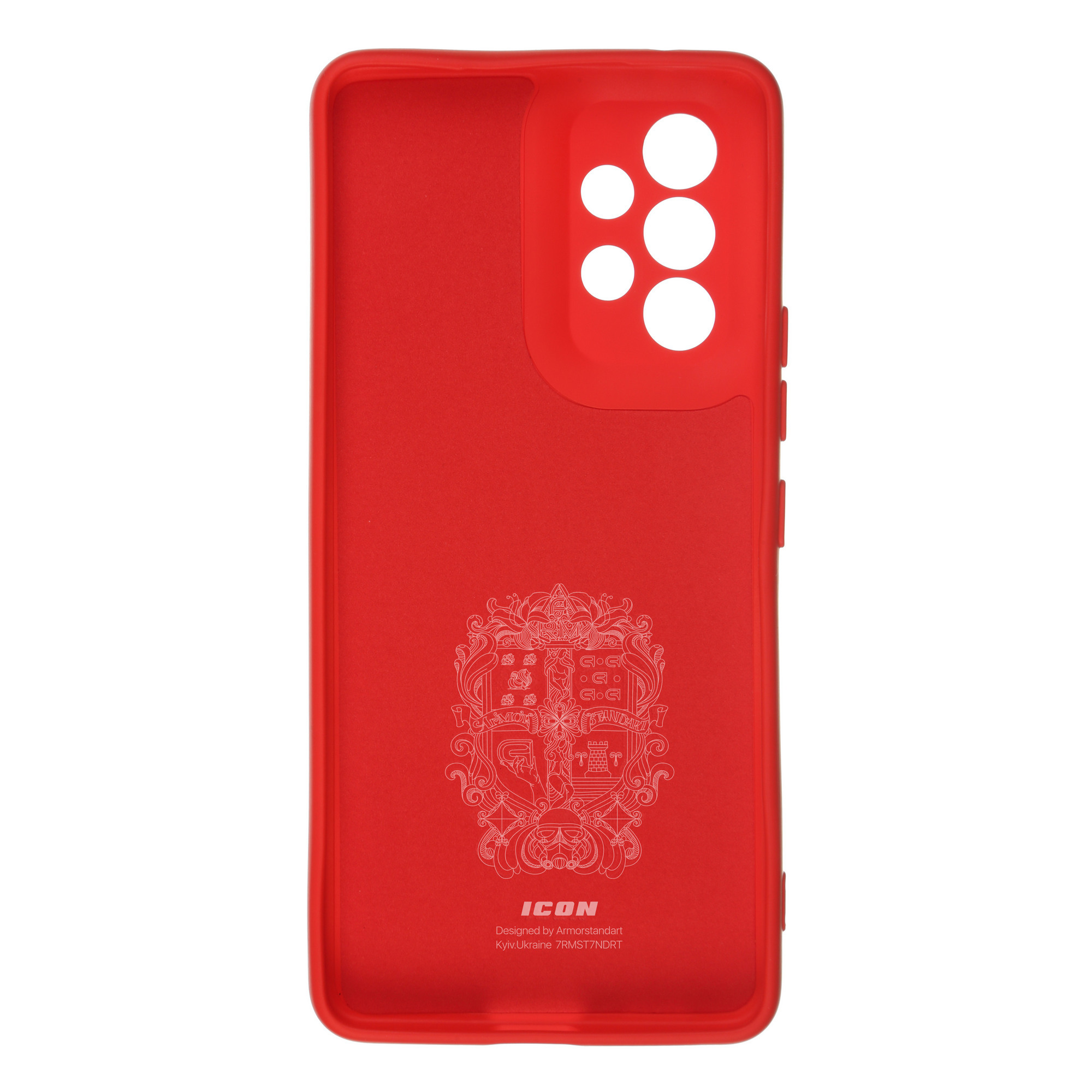 Чехол ArmorStandart ICON для Samsung A53 5G (A536) Camera cover Red (ARM61659) фото2