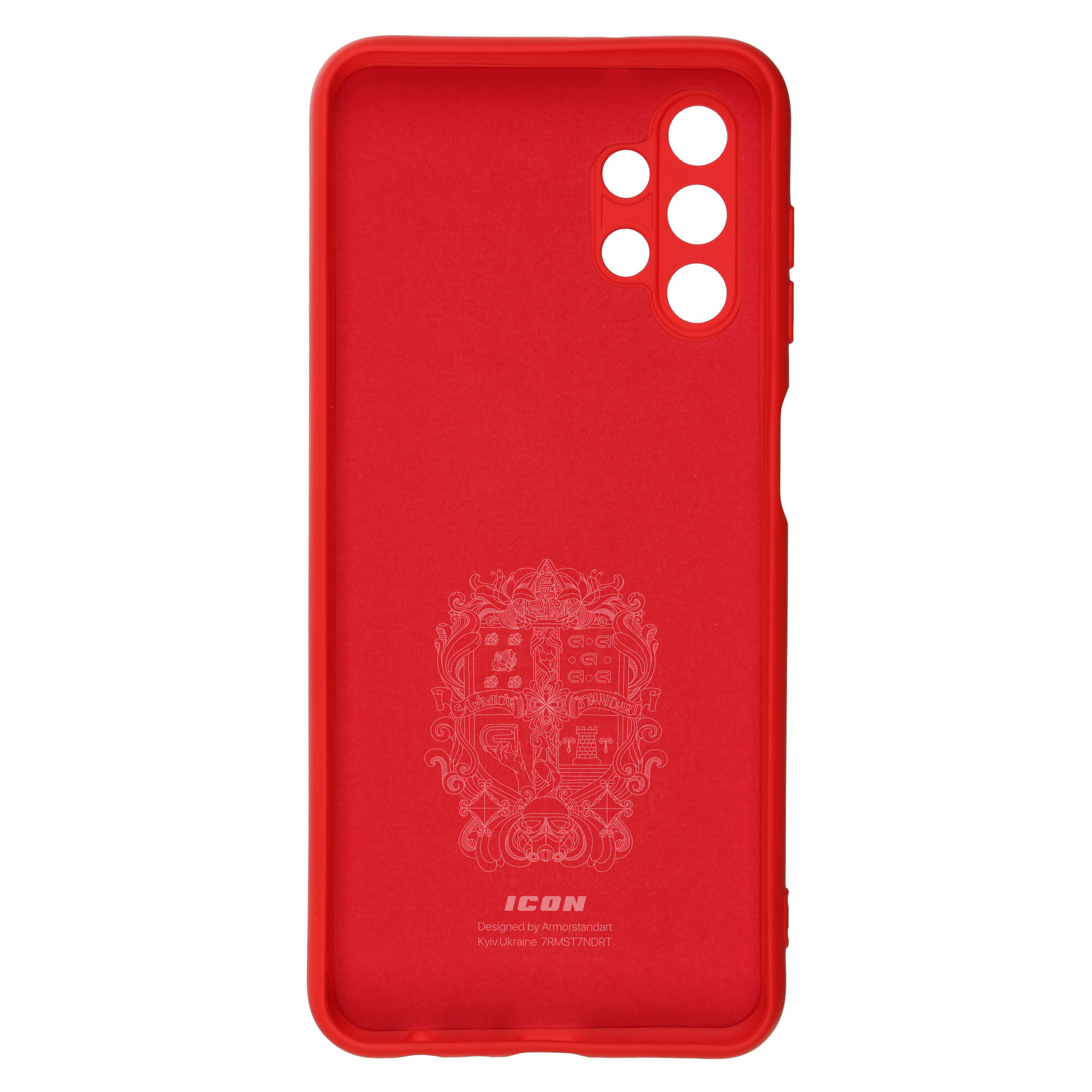 Чехол ArmorStandart ICON для Samsung A13 4G (A135) Camera cover Red (ARM62667) фото2