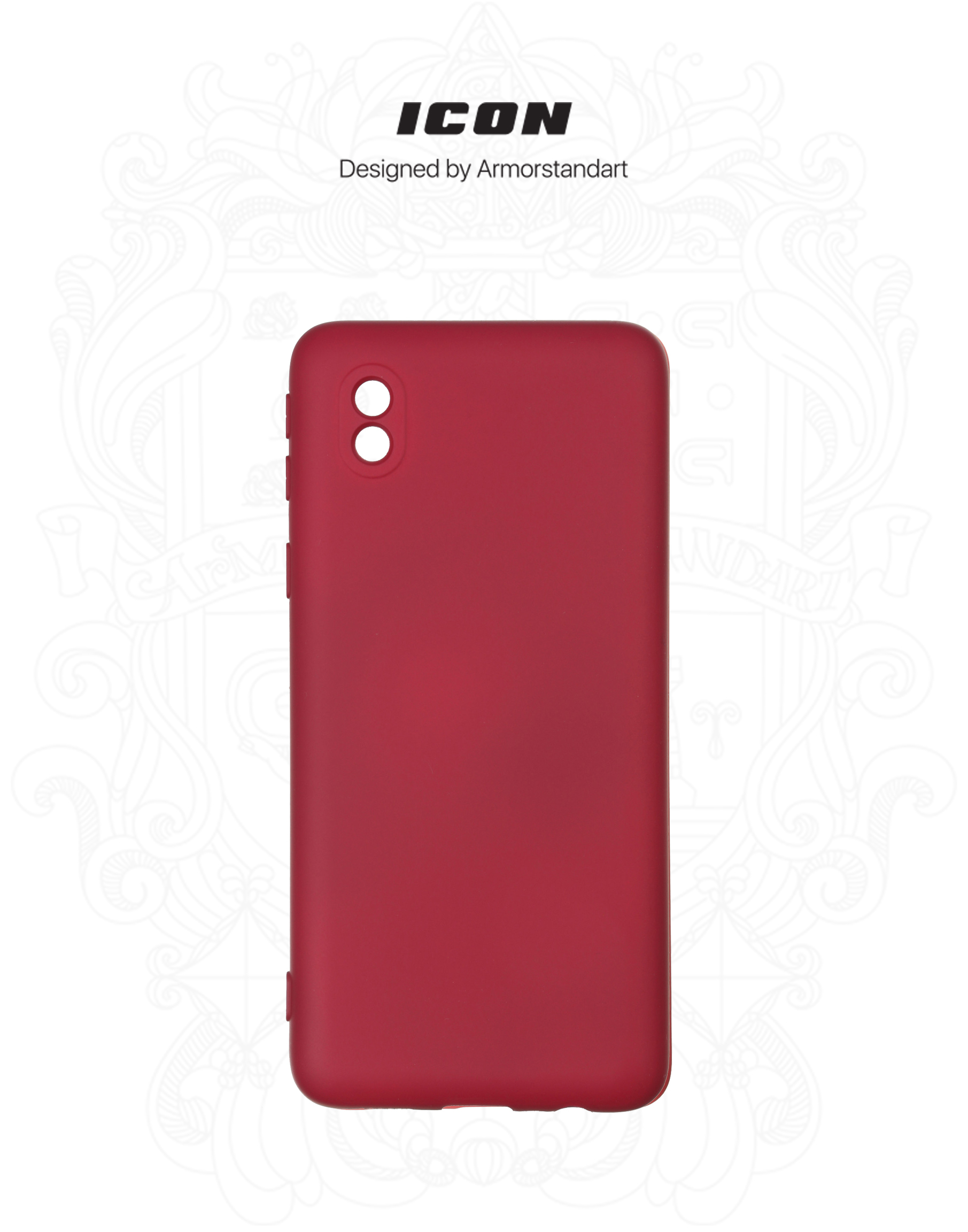 Чехол ArmorStandart ICON для Samsung A01 Core (A013) Camera cover Red (ARM57478) фото