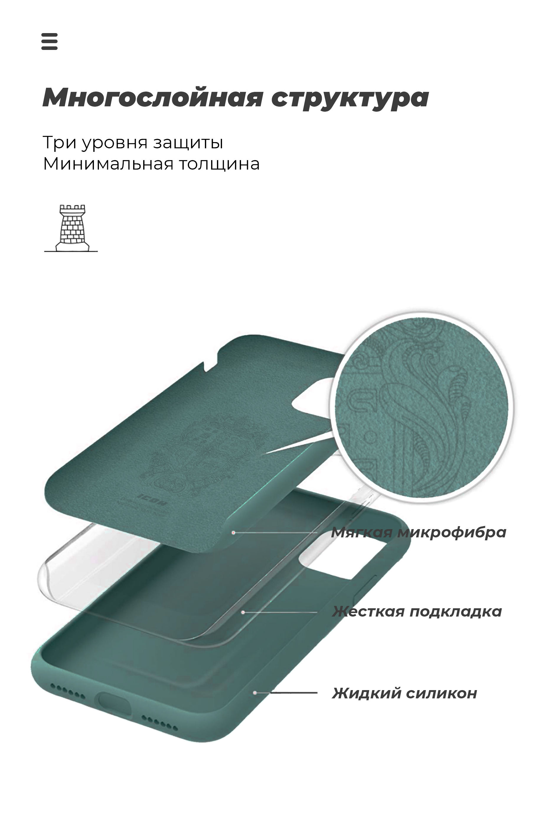 Чехол ArmorStandart ICON для Samsung A11 (A115)/M11 (M115) Pine Green (ARM56573) фото6