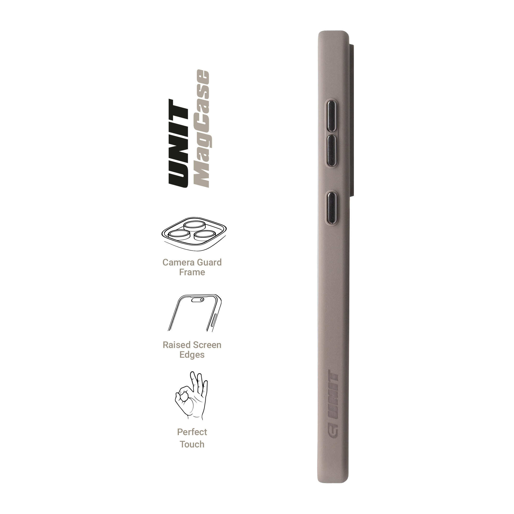 Чехол ArmorStandart Unit MagCase для Samsung S26 Plus 5G Titanium Grey (ARM89457) фото3