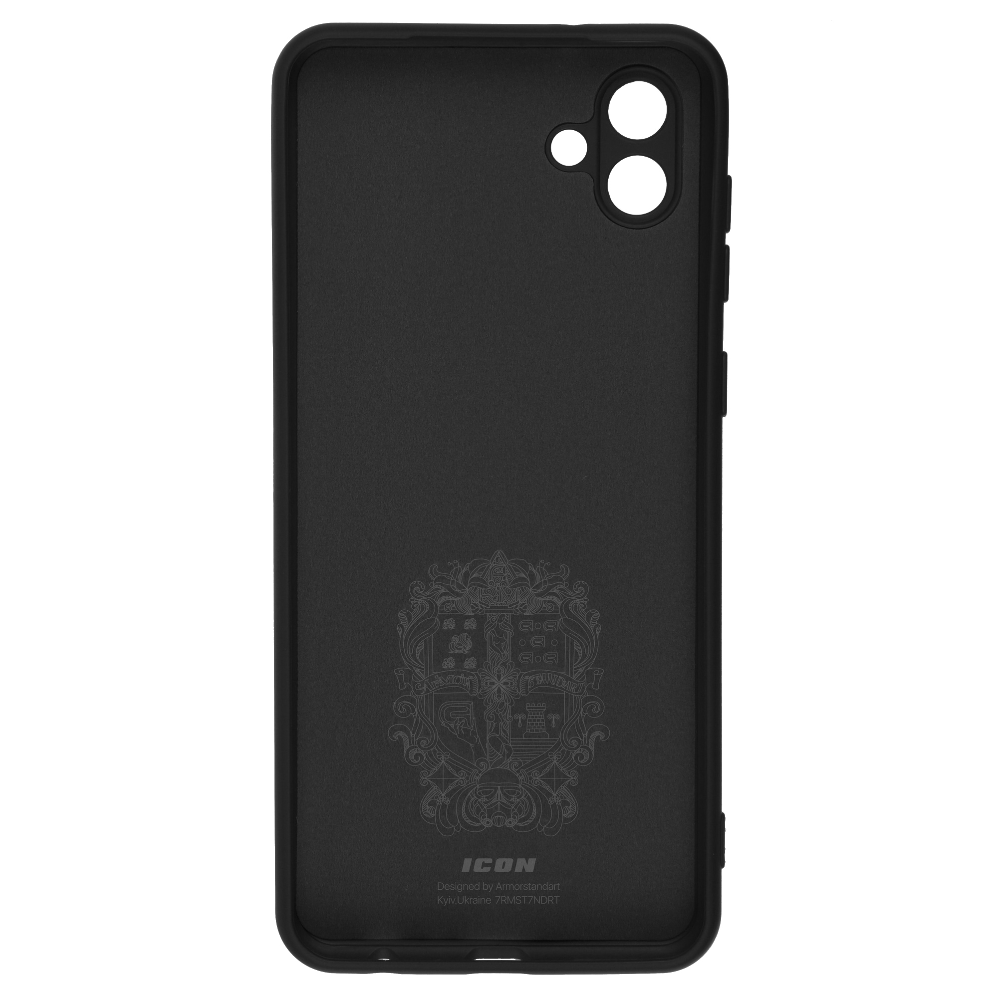Чехол ArmorStandart ICON для Samsung A04 (A045) Camera cover Black (ARM63906) фото2