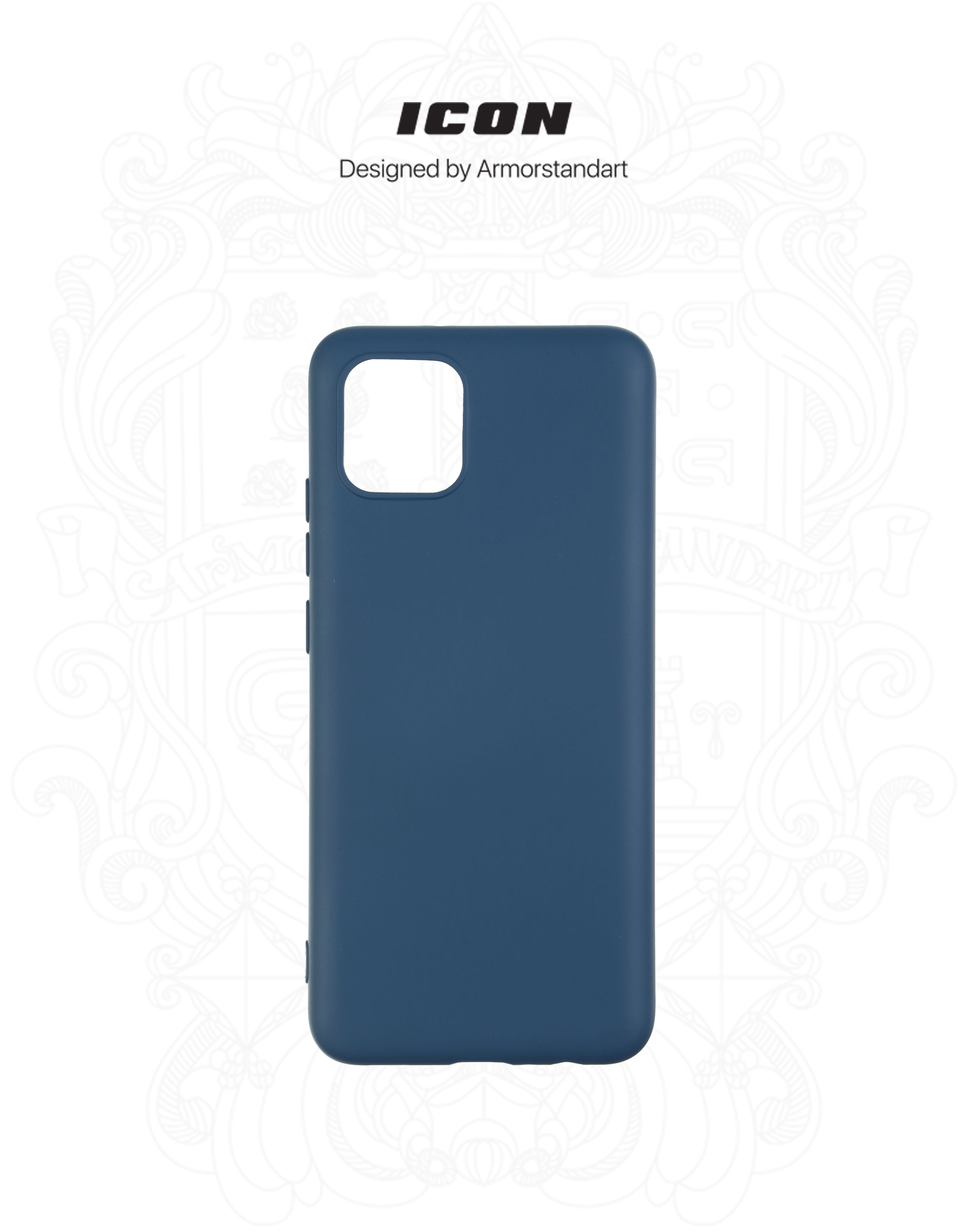 Чехол ArmorStandart ICON для Samsung A03 (A035) Dark Blue (ARM60876) фото3