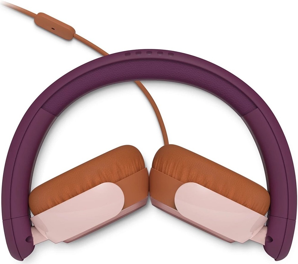 Наушники Philips TAK2000CT Kids Type-C Mic Magenta Purple фото