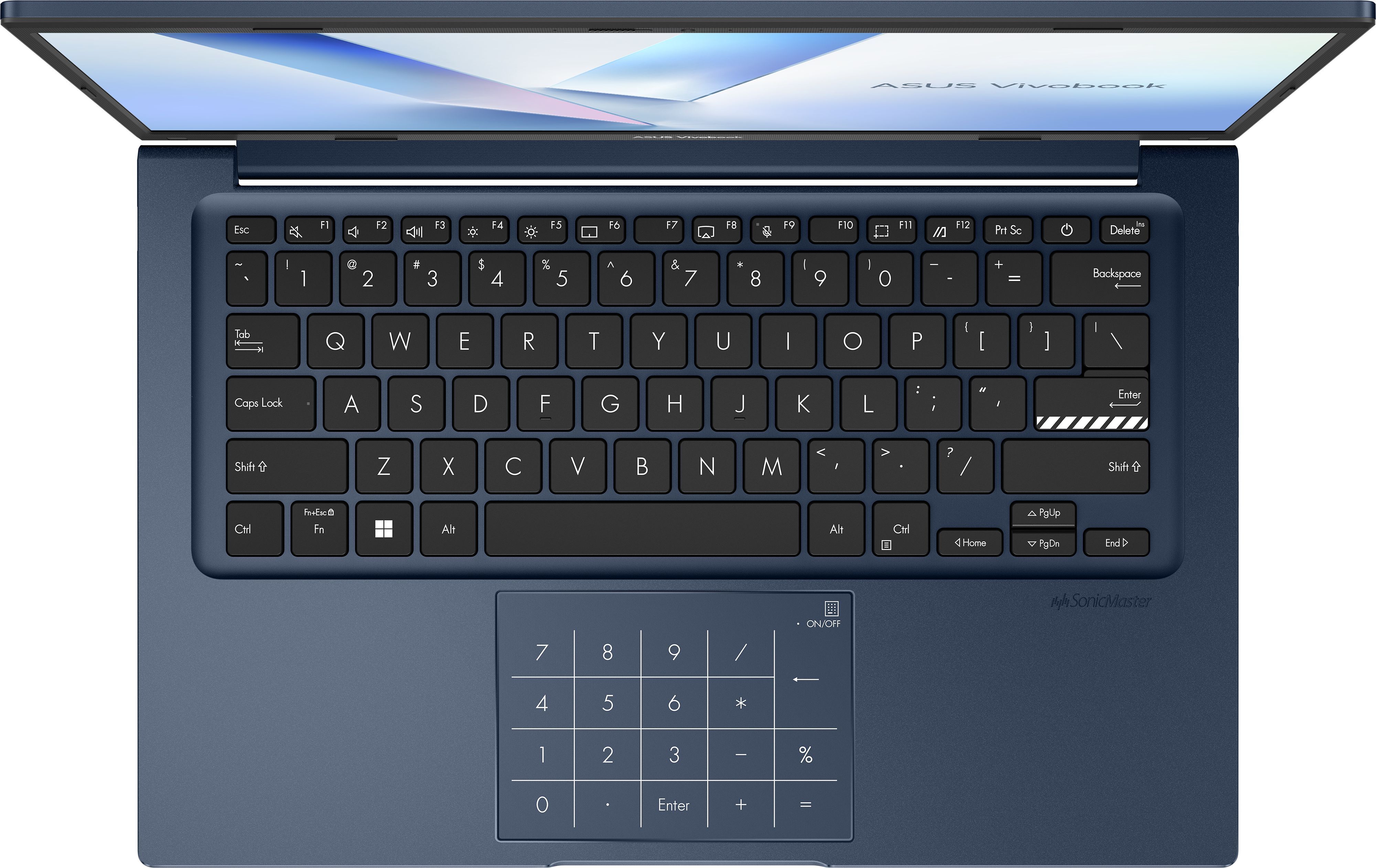 Ноутбук ASUS Vivobook 14 X1404VA-EB1525 Quiet Blue) (90NB13U1-M00LH0) фото5