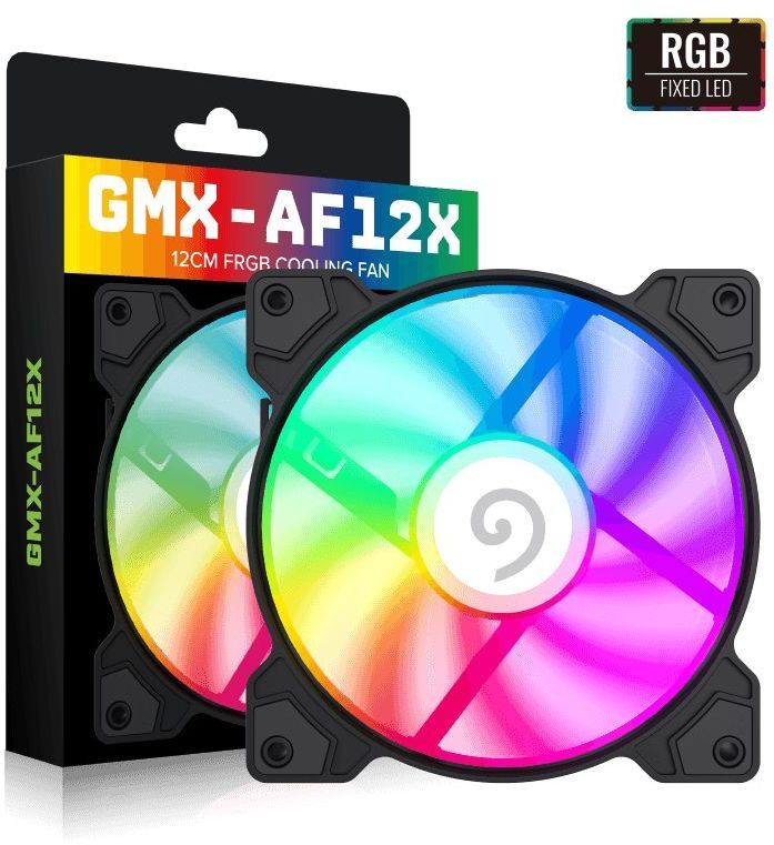 Вентилятор для корпуса 120 мм GAMEMAX Black (GMX-AF12X) фото