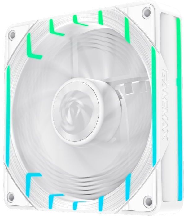 Вентилятор для корпуса 120мм GAMEMAX White (Tornado T12 ARGB-RW) фото3