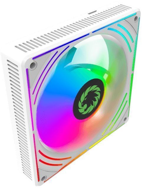 Вентилятор для корпуса 120мм КИТ 3*120мм GAMEMAX White (RA300WH) фото4