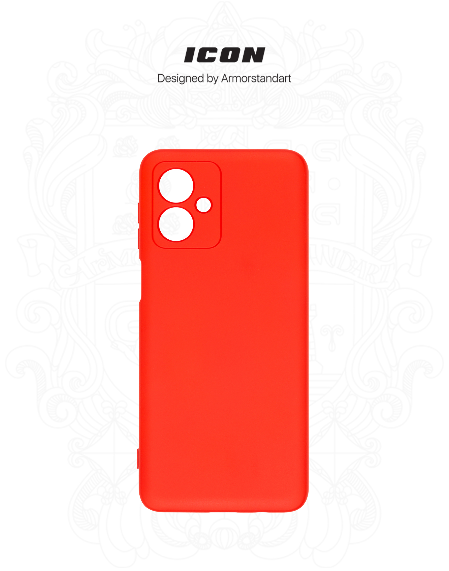 Чехол ArmorStandart ICON для Motorola G54 Power Camera cover Red (ARM70548) фото3
