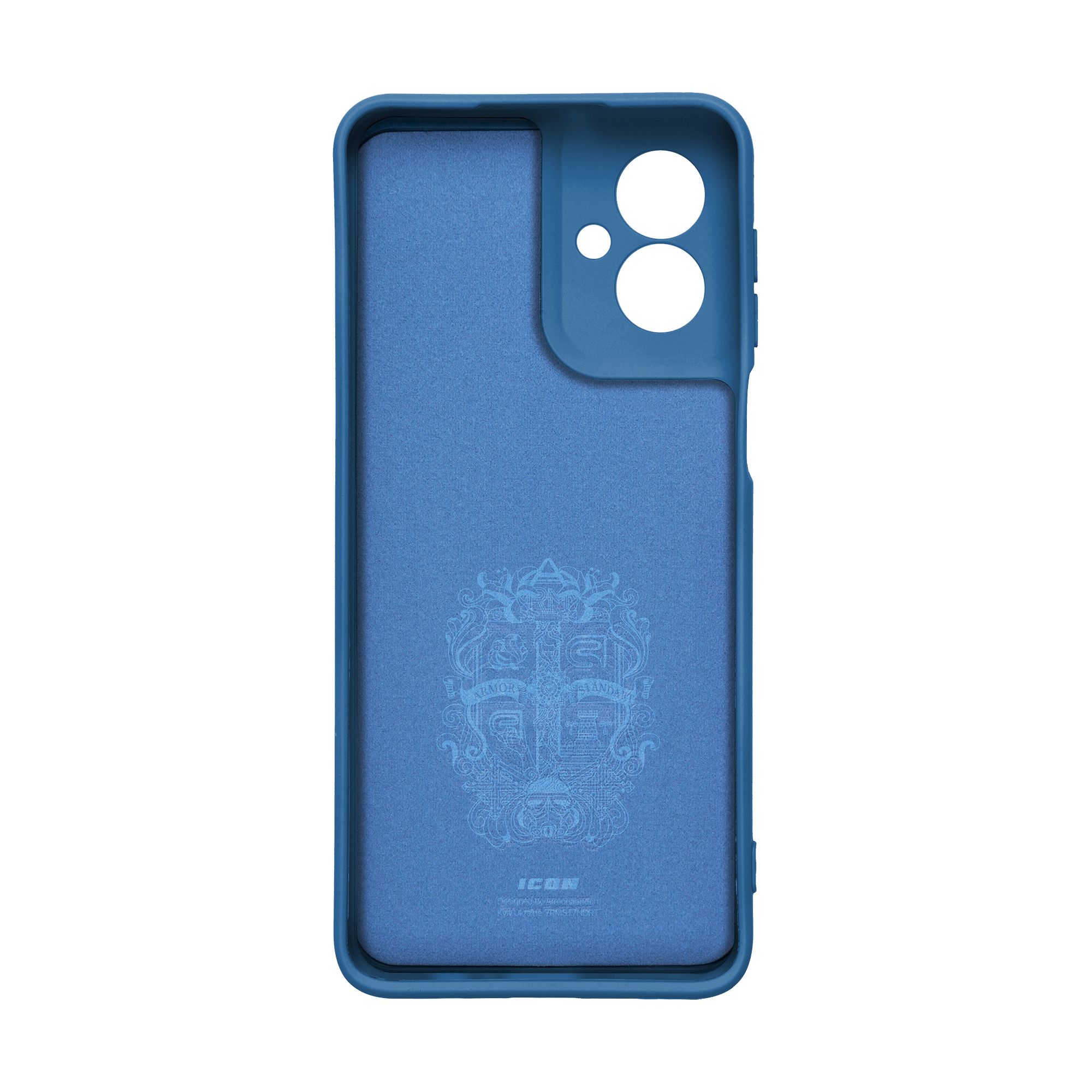 Чехол ArmorStandart ICON для Motorola G55 5G Camera cover Blue (ARM81208) фото2