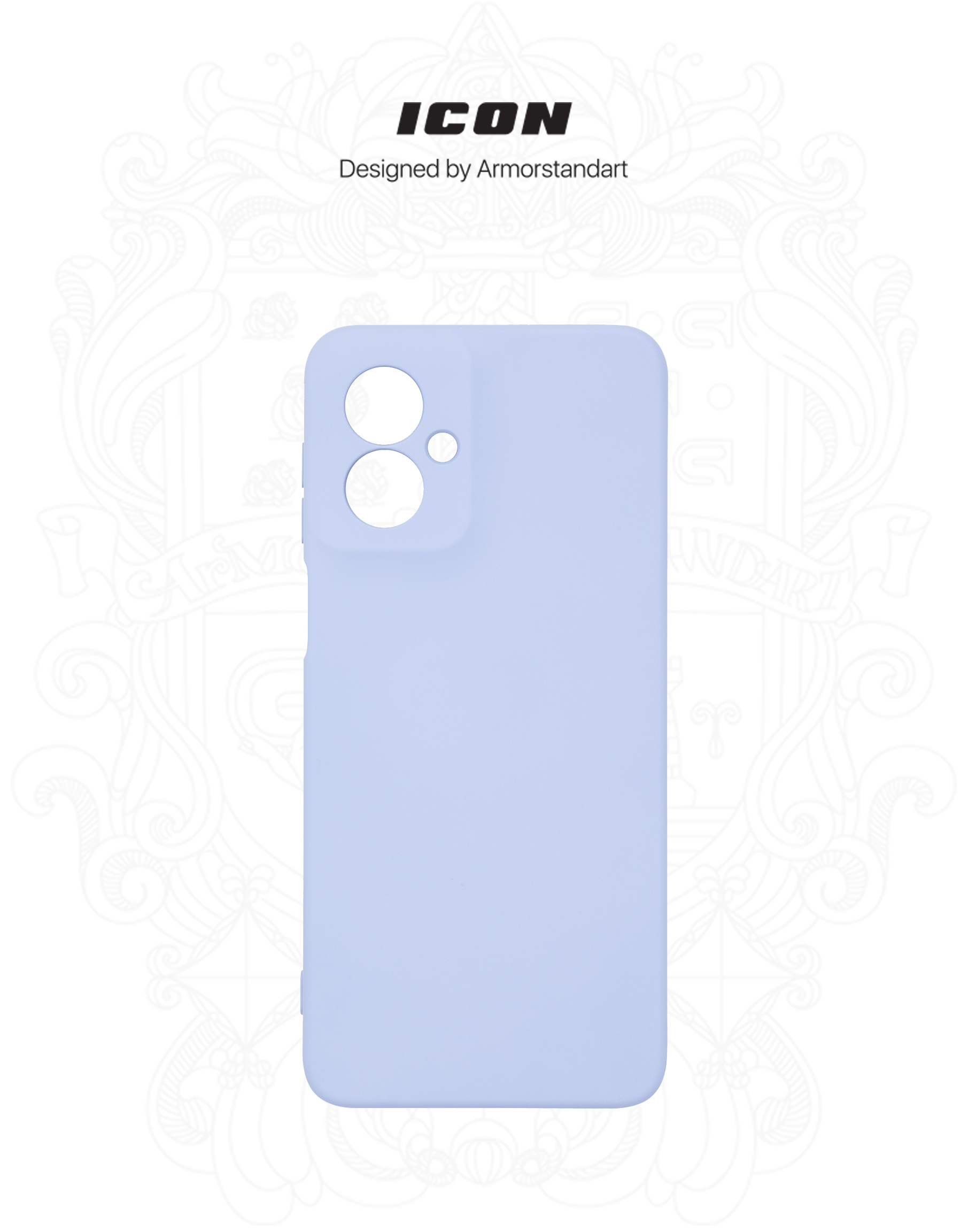 Чехол ArmorStandart ICON для Motorola G55 5G Camera cover Lavender (ARM81210) фото3