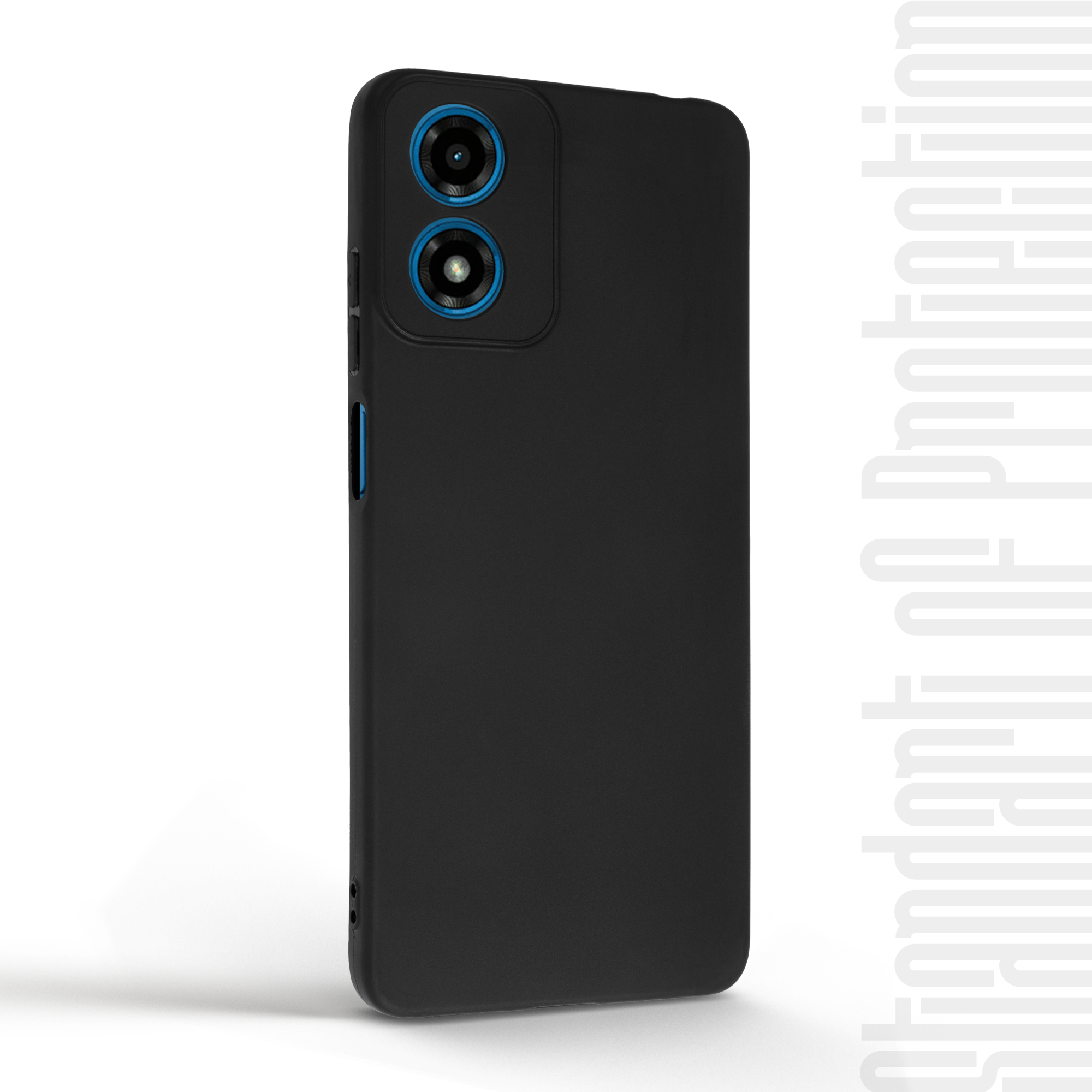 Чехол ArmorStandart Matte Slim Fit для Motorola G04 / G04s / E14 Camera cover Black (ARM73881) фото2
