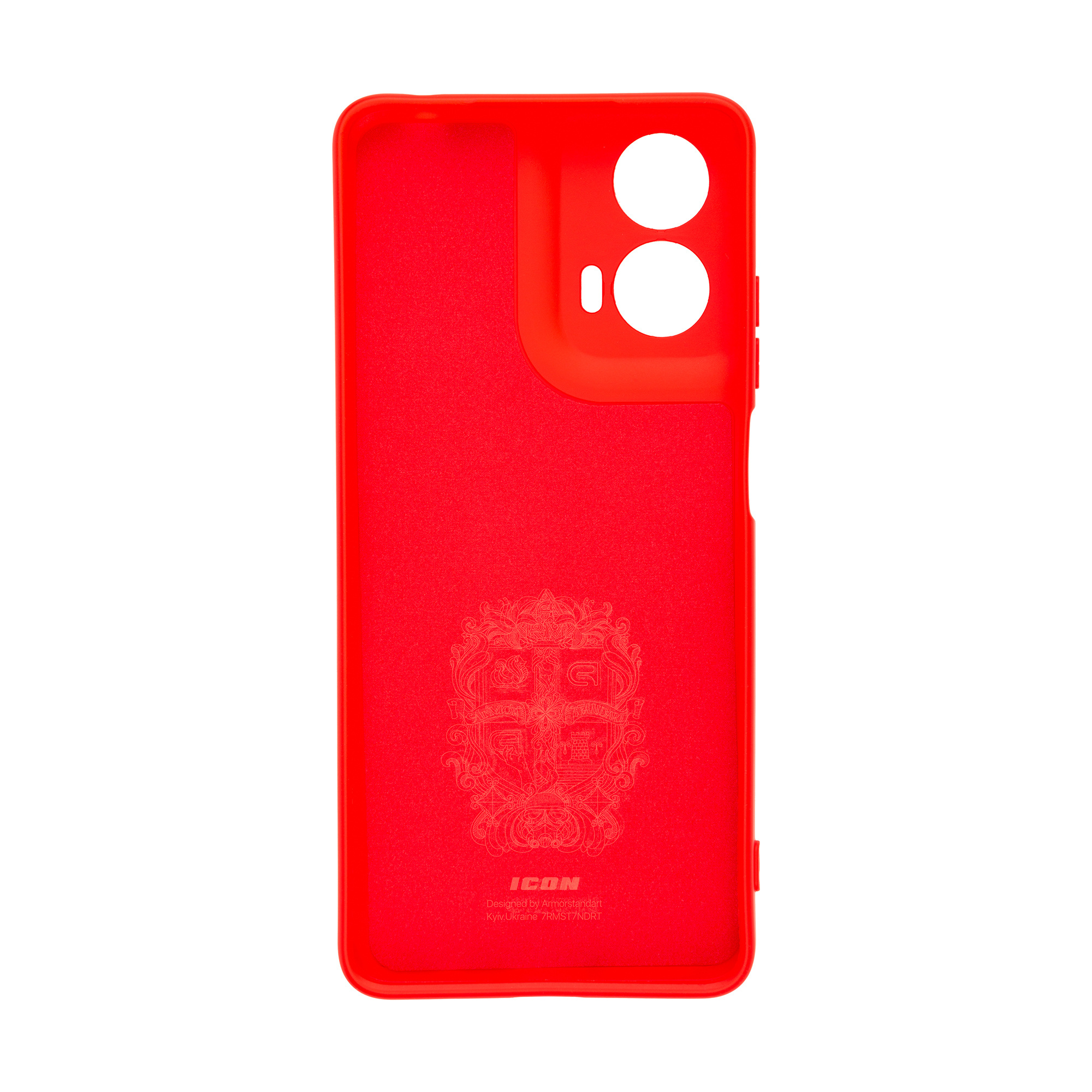 Чехол ArmorStandart ICON для Motorola G24 Power Camera cover Red (ARM73884) фото2