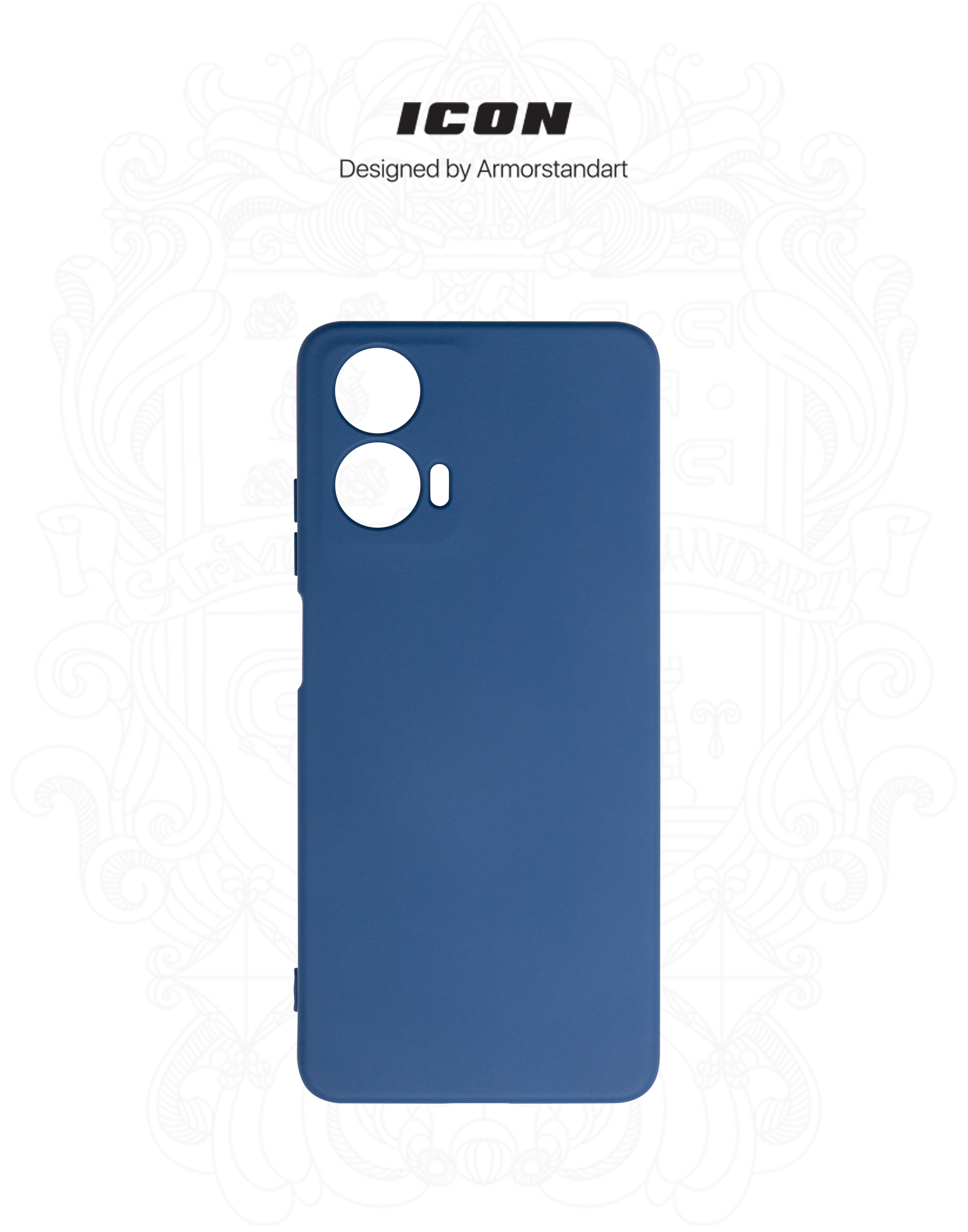 Чехол ArmorStandart ICON для Motorola G24 Camera cover Dark Blue (ARM74301) фото3
