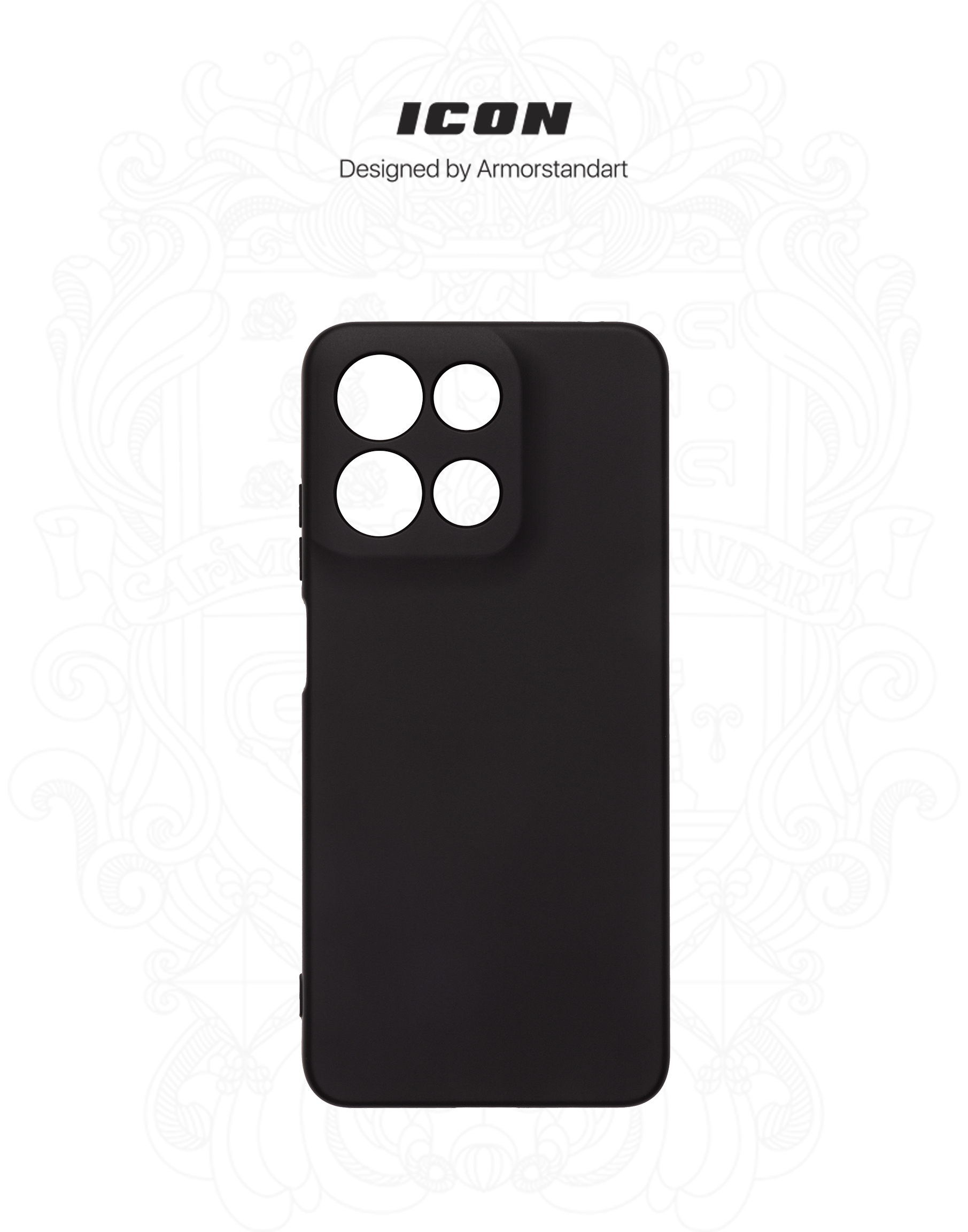 Чехол ArmorStandart ICON для Motorola G15 Power Camera cover Black (ARM83100) фото3