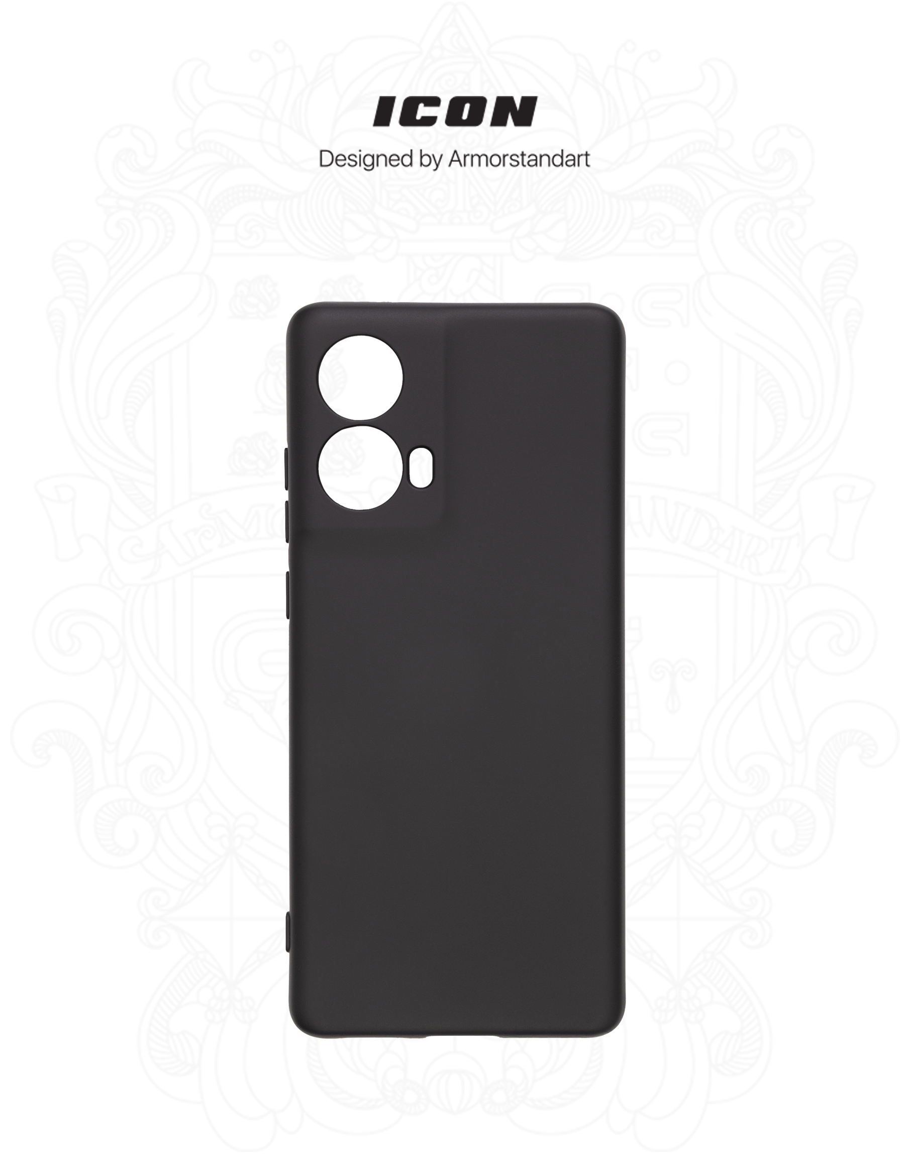 Чехол ArmorStandart ICON для Motorola G85 5G Camera cover Black (ARM77297) фото3