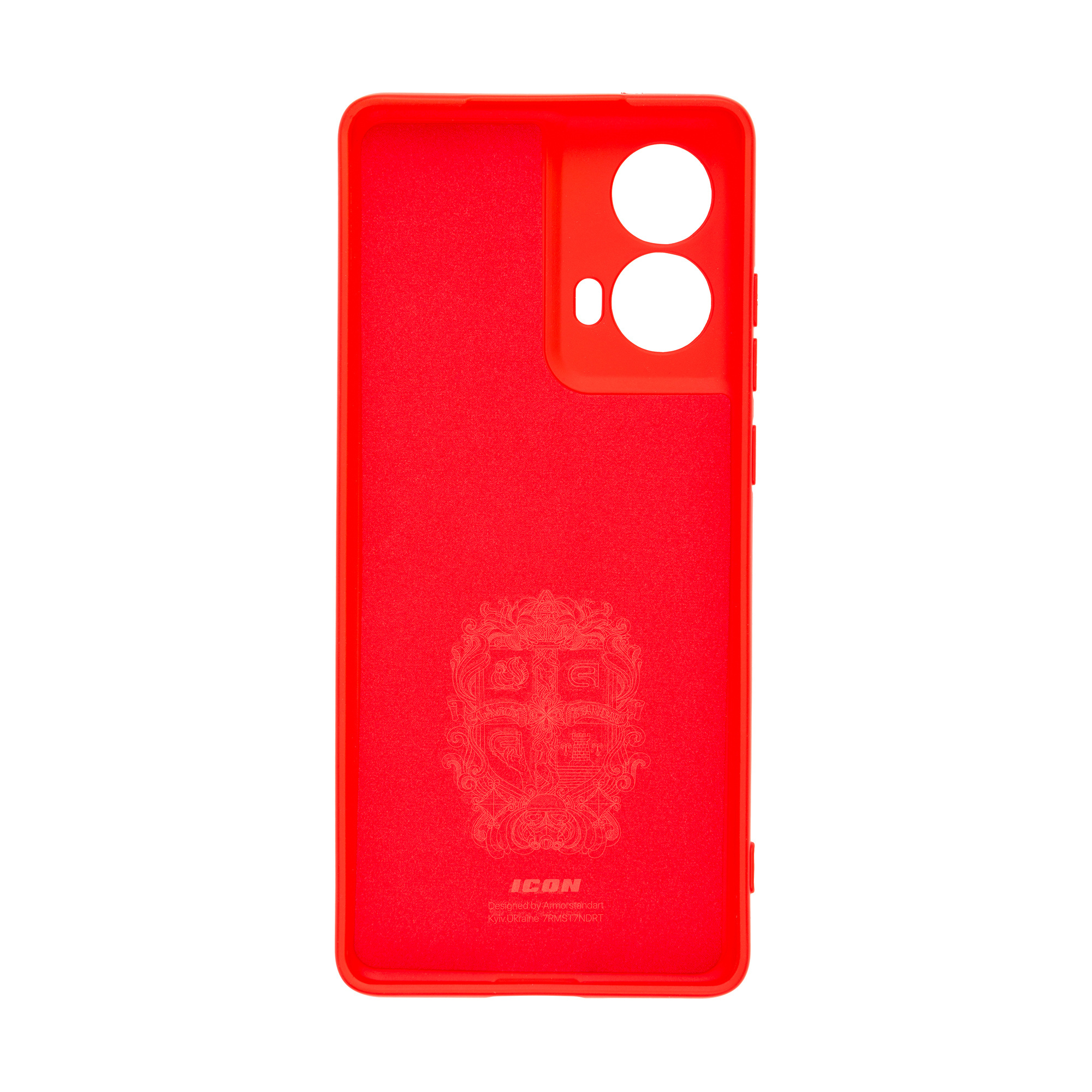 Чехол ArmorStandart ICON для Motorola G85 5G Camera cover Red (ARM77299) фото2