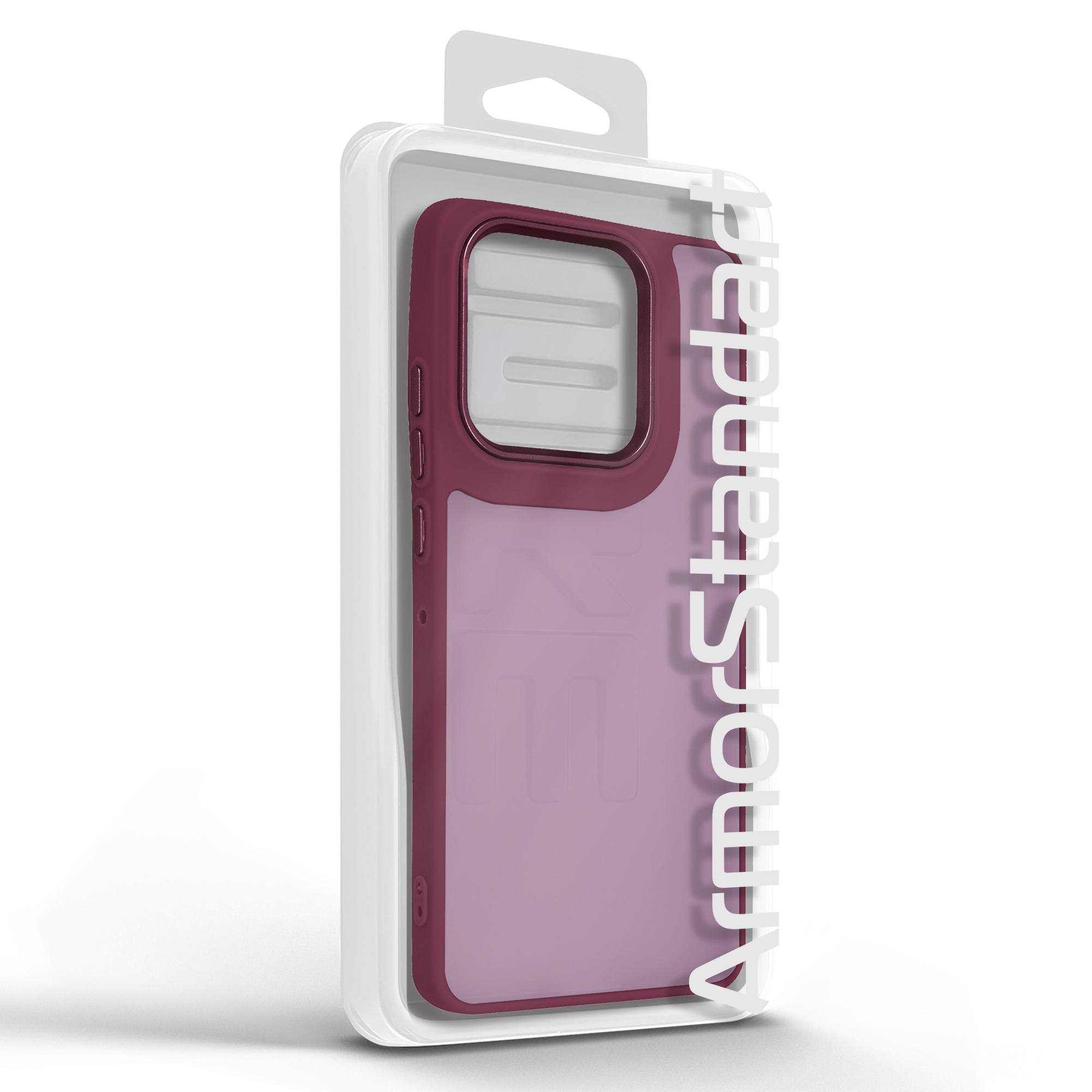 Чехол ArmorStandart Frame для Motorola G86 5G Wine Red (ARM87564) фото3