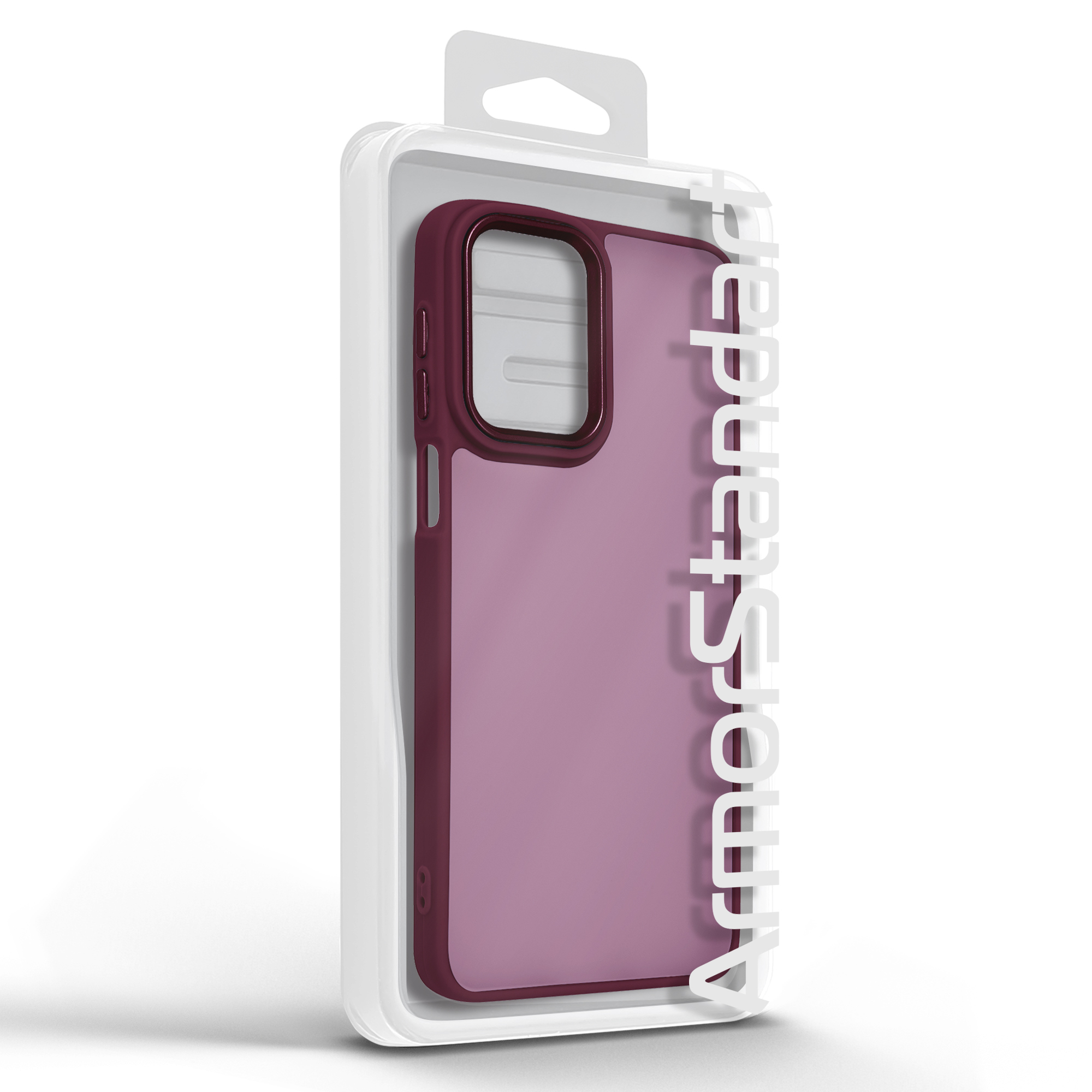 Чехол ArmorStandart Frame для Motorola G55 5G Wine Red (ARM81265) фото3