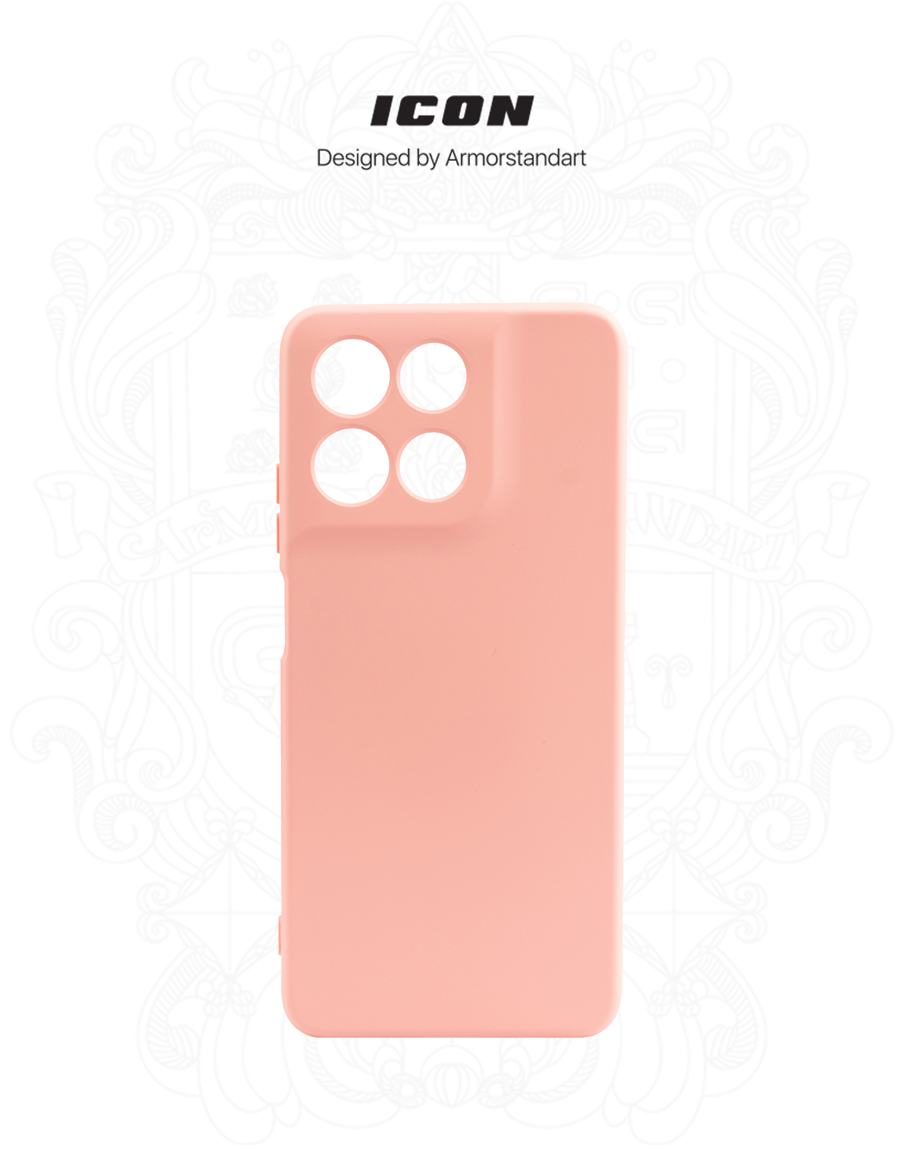 Чехол ArmorStandart ICON для Motorola G57 Power 5G Pink (ARM89611) фото3
