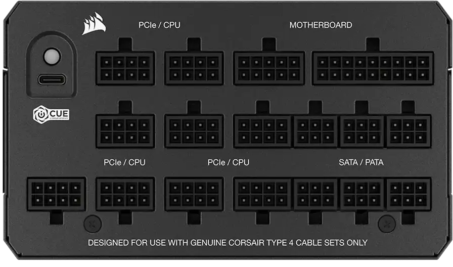 Блок питания Corsair HX1200i 1200W Platinum (CP-9020307-EU) фото2