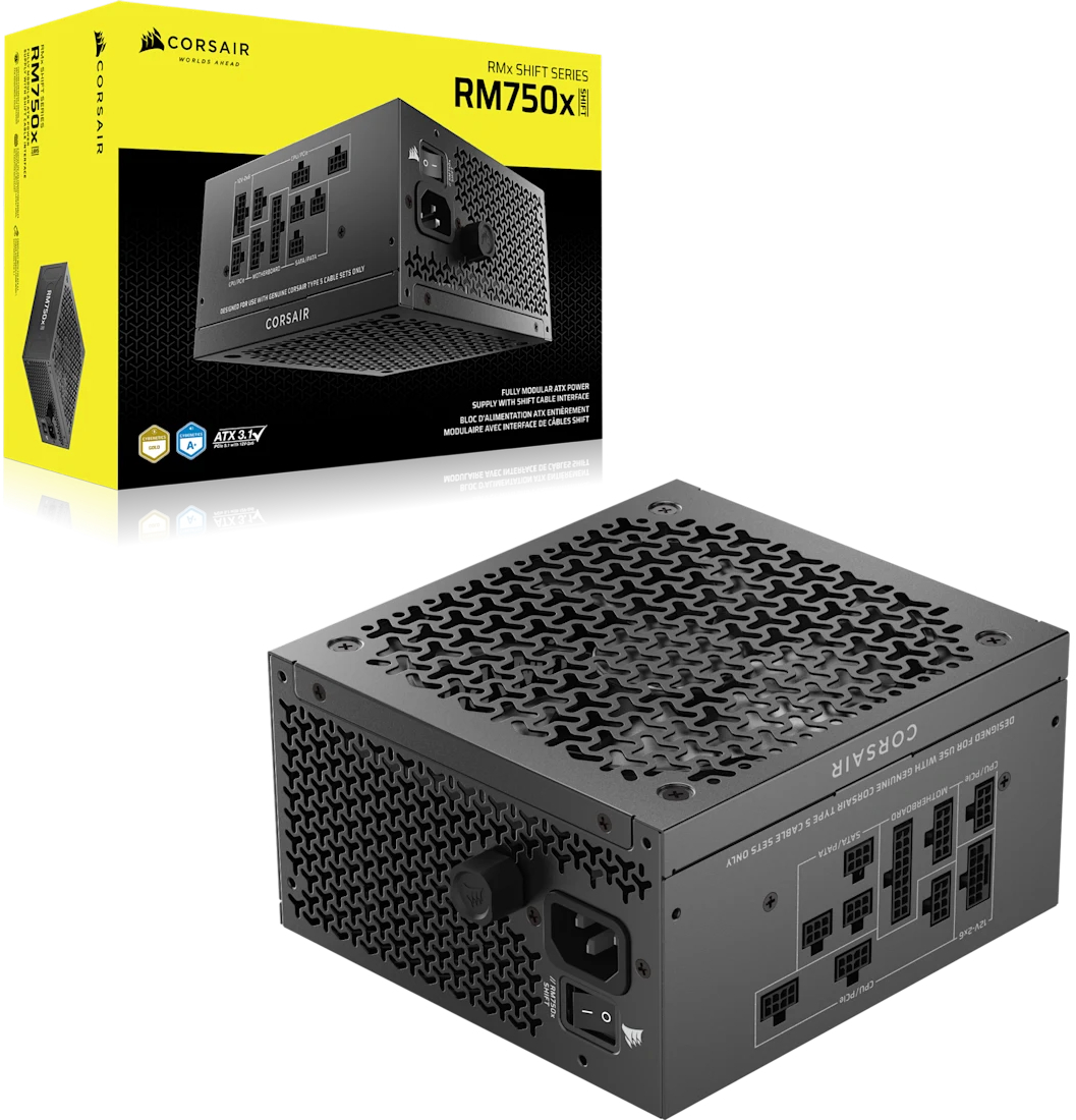 Блок питания Corsair RM750x 750W Gold ATX 3.1 (CP-9020285-EU) фото2
