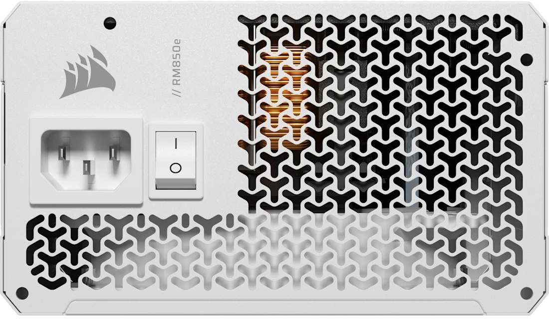 Блок живлення Corsair RM850e 850W Gold White (CP-9020293-EU) фото4