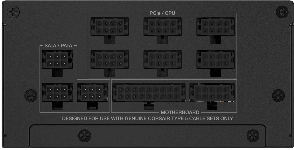 Блок живлення Corsair SF1000 1000W Platinum SFX (CP-9020257-EU) фото3