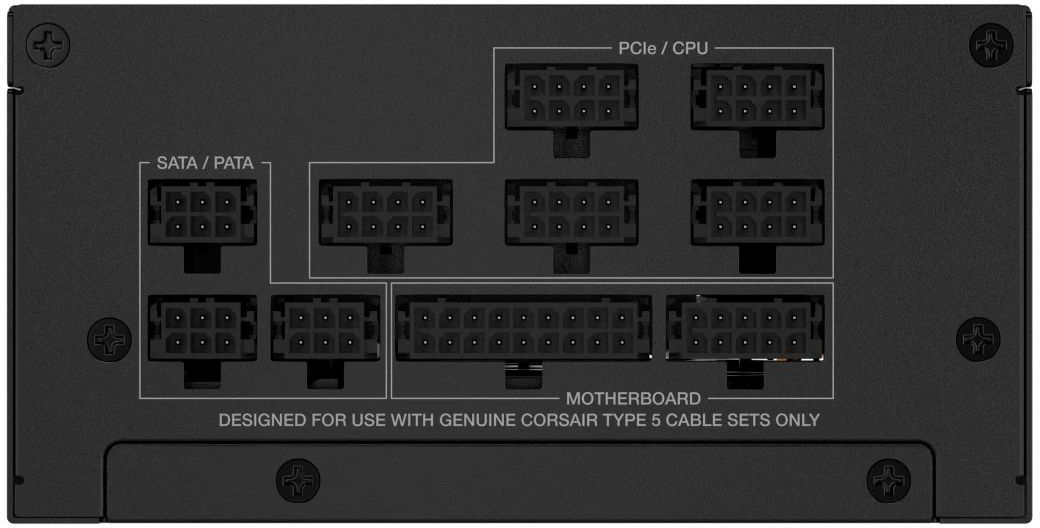 Блок живлення Corsair SF850 850W Platinum SFX Black (CP-9020256-EU) фото3