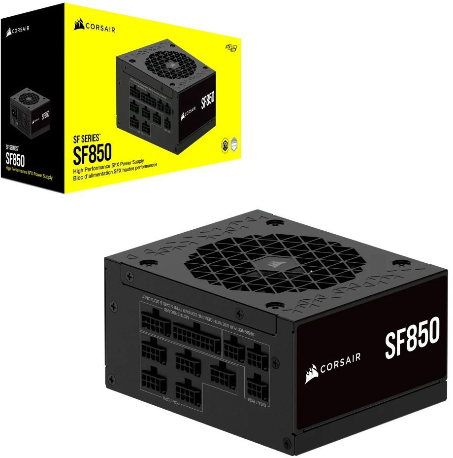 Блок живлення Corsair SF850 850W Platinum SFX Black (CP-9020256-EU) фото5