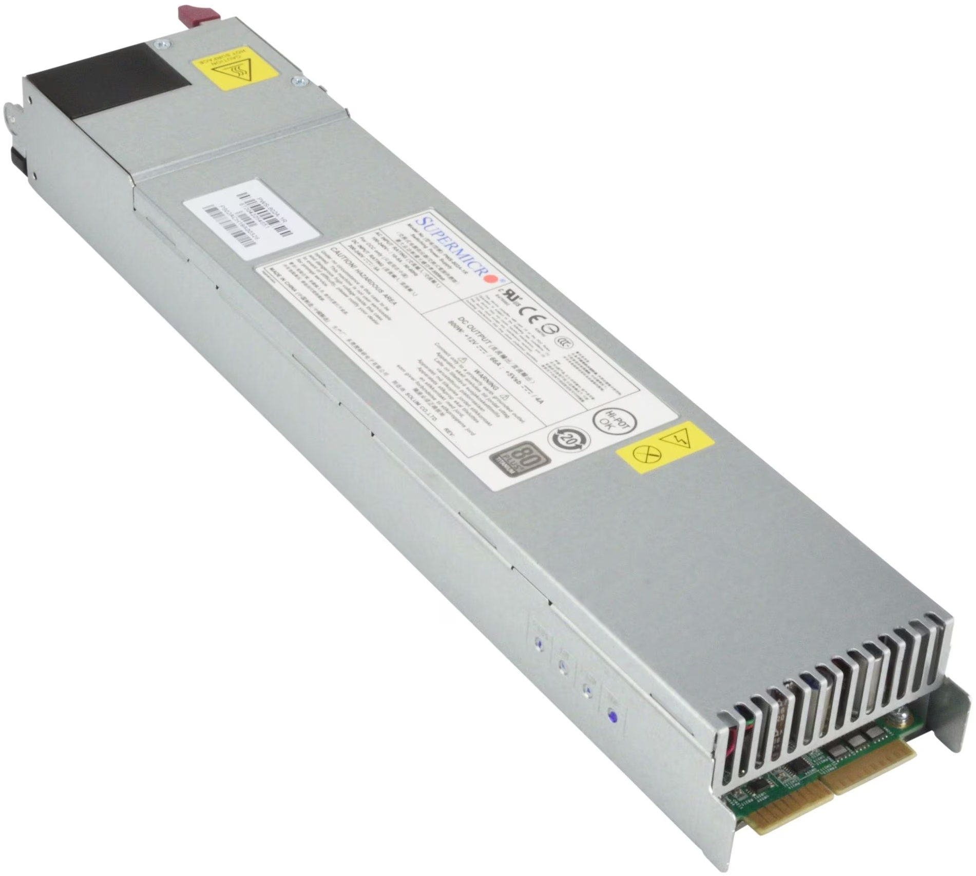 Блок живлення Supermicro PWS-802A-1R 800W 1U (PWS-802A-1R) фото2
