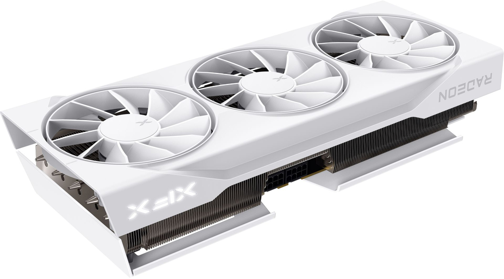 Видеокарта XFX Swift Radeon RX 9070 XT White Triple Fan Gaming Edition (RX-97TSWF3W9) фото4