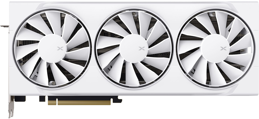 Видеокарта XFX Swift Radeon RX 9070 XT White Triple Fan Gaming Edition (RX-97TSWF3W9) фото2