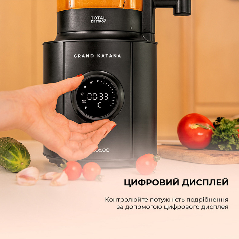 Блендер стаціонарний Cecotec Grand Katana 2700MAX Total Destroy Screen B (CCTC-03986) фото