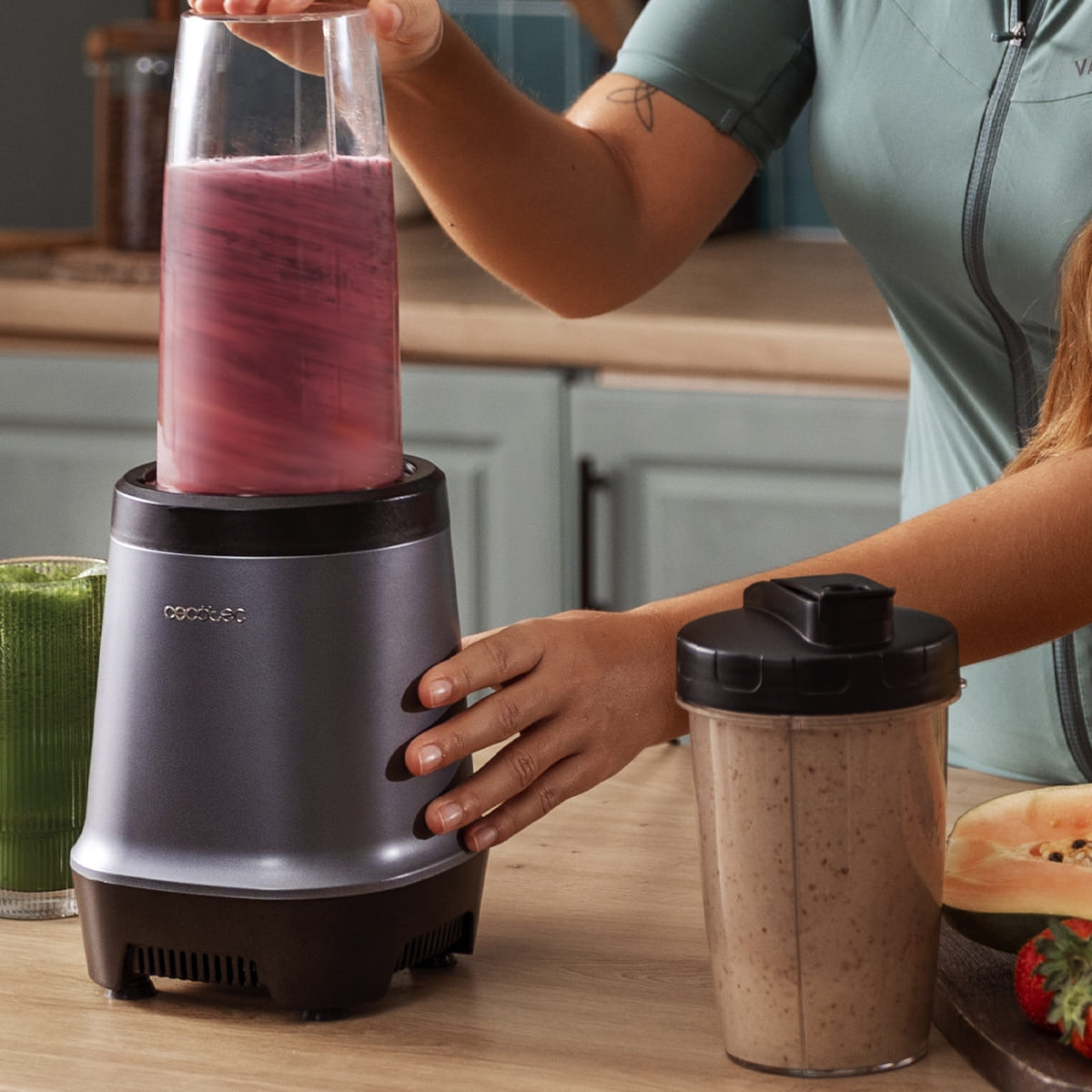 Блендер стаціонарний Cecotec Nutriblender Fusion (CCTC-03908) фото