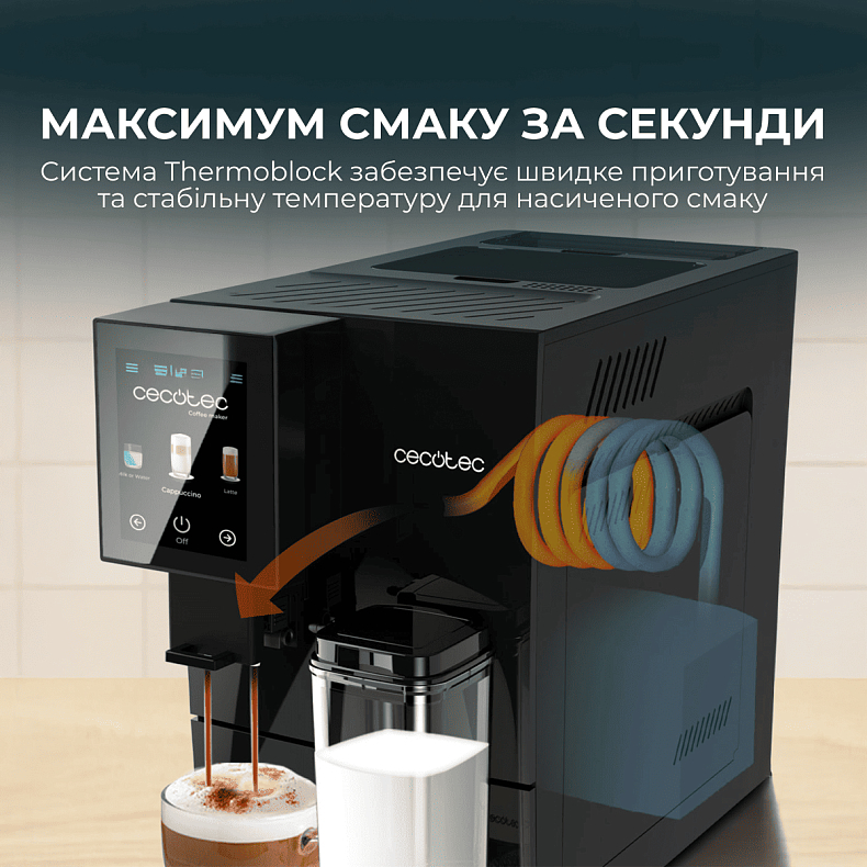 Кавомашина Cecotec Cremmaet Compactccino Connected (CCTC-01460) фото