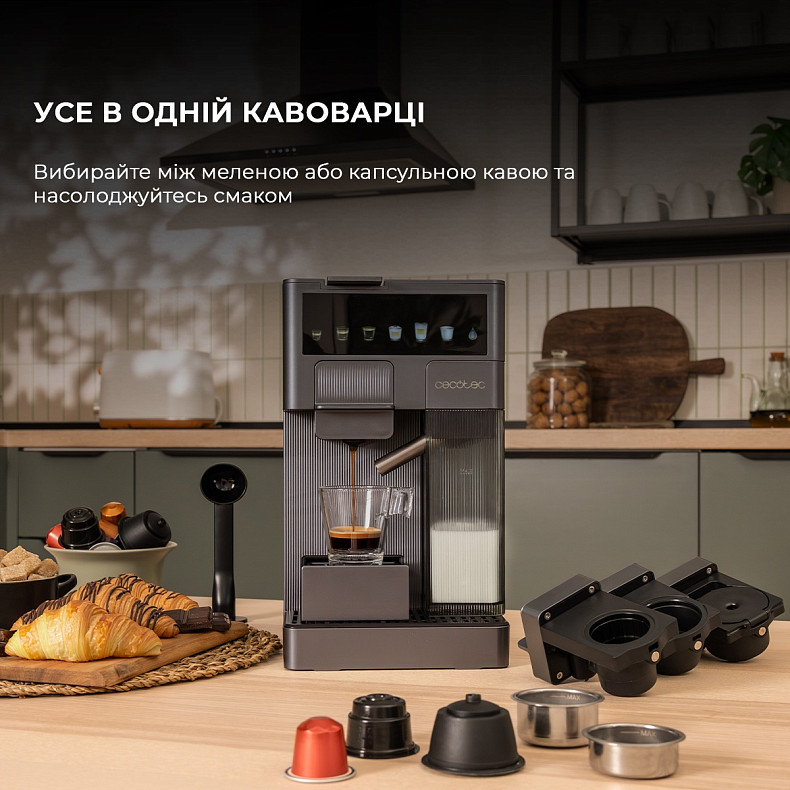 Кавоварка капсульна Cecotec FreeStyle Latte T (A01_EU01_100007) фото12